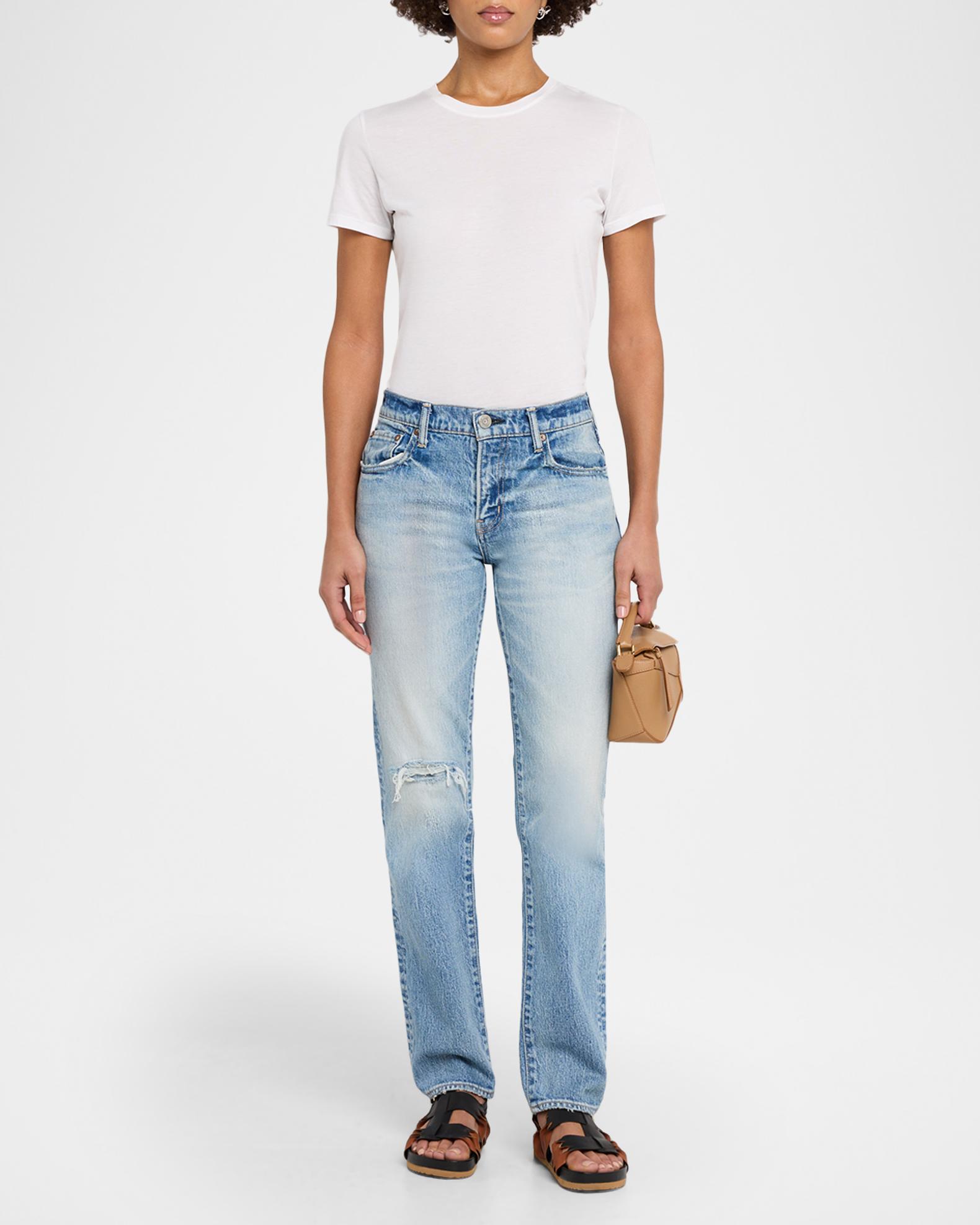 MOUSSY VINTAGE Deland Slim Straight Jeans | Neiman Marcus