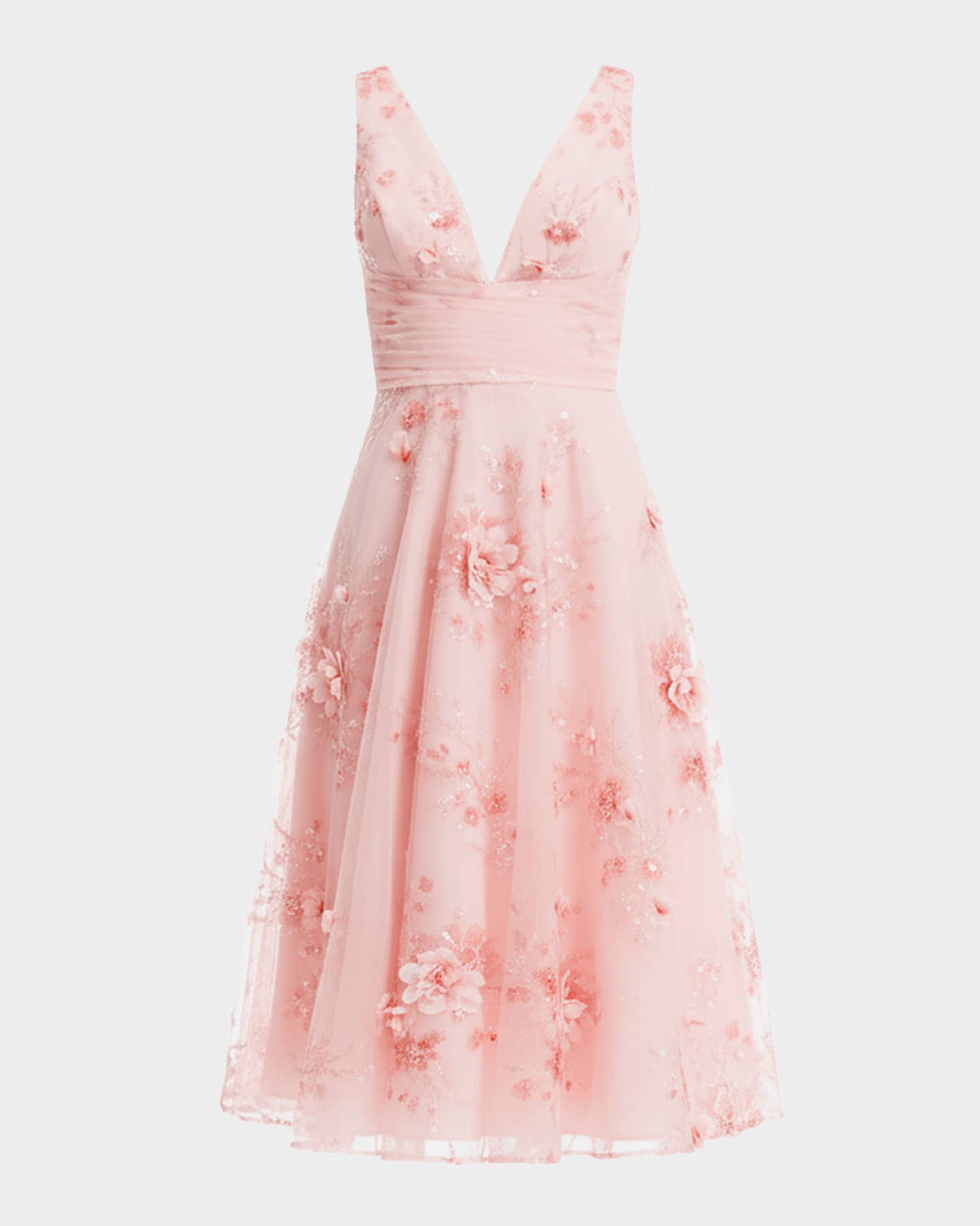 black tuxedo dress for women Strapless Floral Appliqué A-Line Crepe Gown