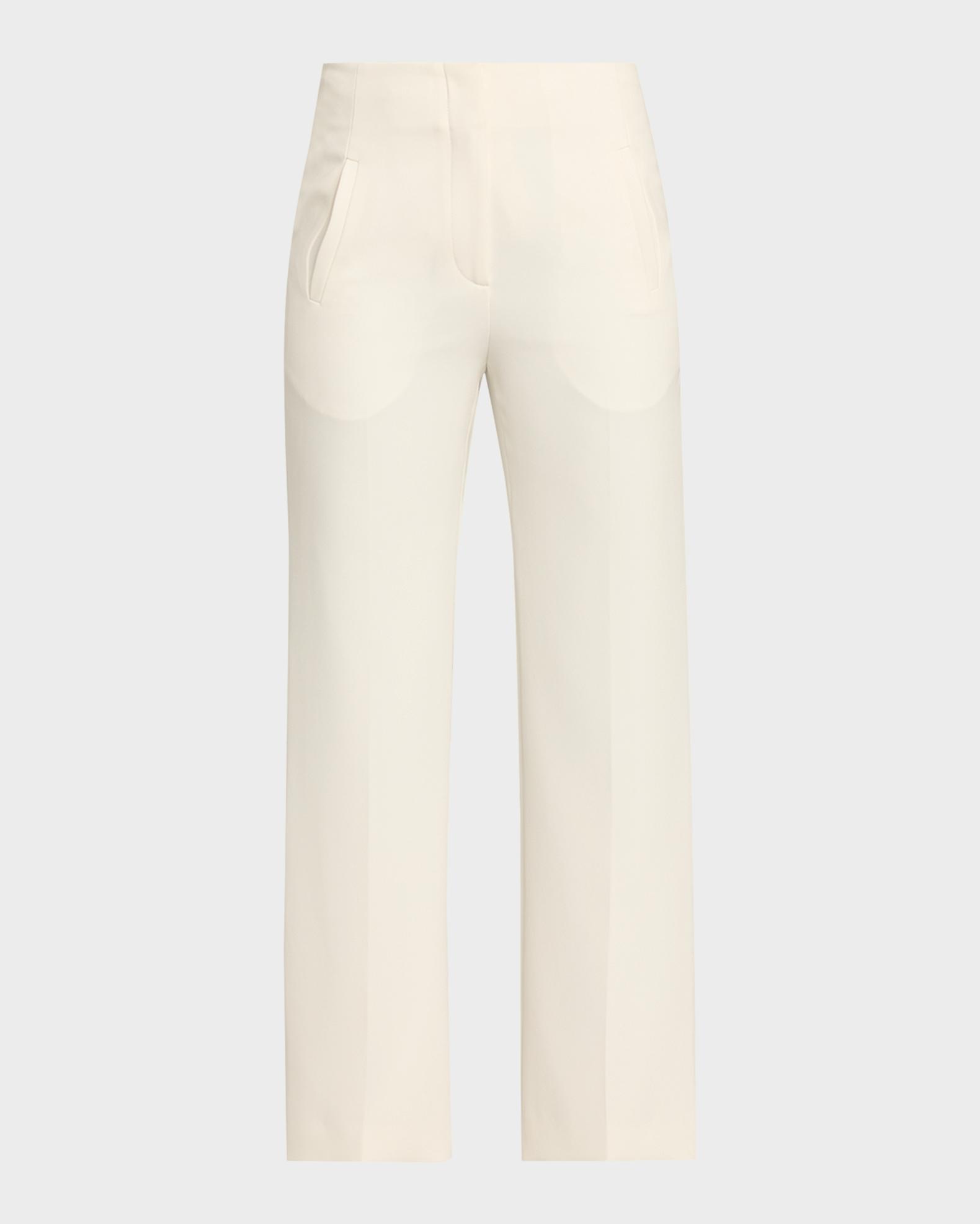 Veronica Beard Carys Cropped Straight-Leg Pants | Neiman Marcus