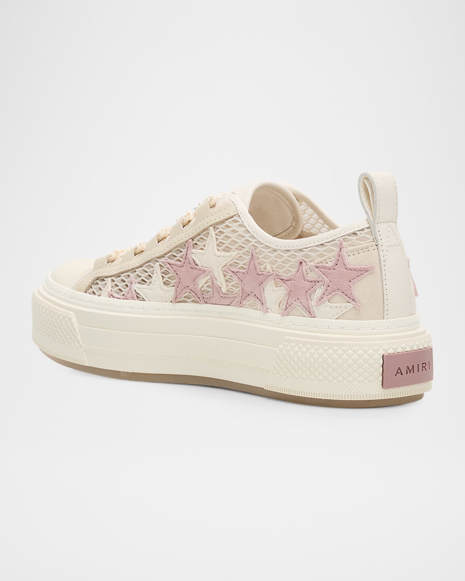 Amiri Mesh Stars Court Low-Top Sneakers | Neiman Marcus