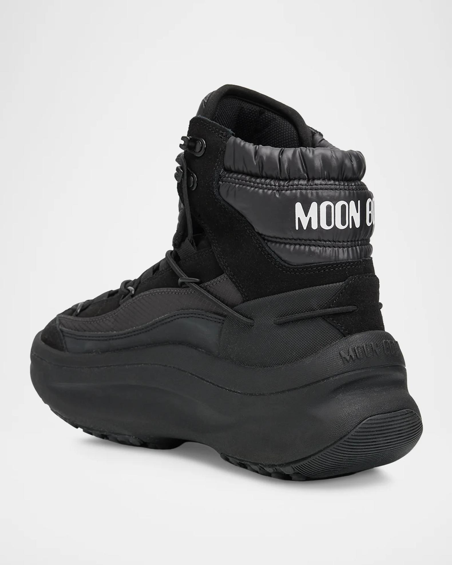 Moon Boot Men's Moon247 Xlace Mid Sneakers | Neiman Marcus