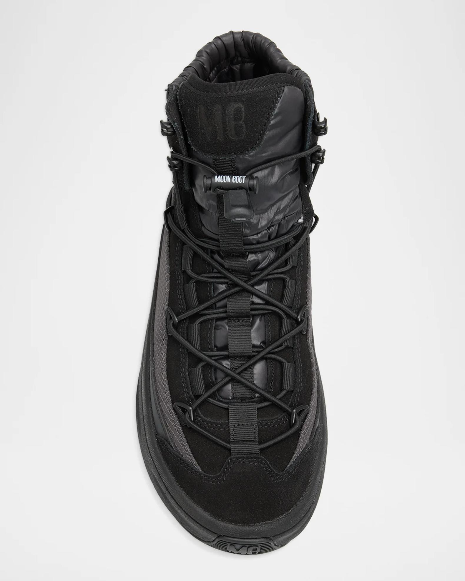 Moon Boot Men's Moon247 Xlace Mid Sneakers | Neiman Marcus