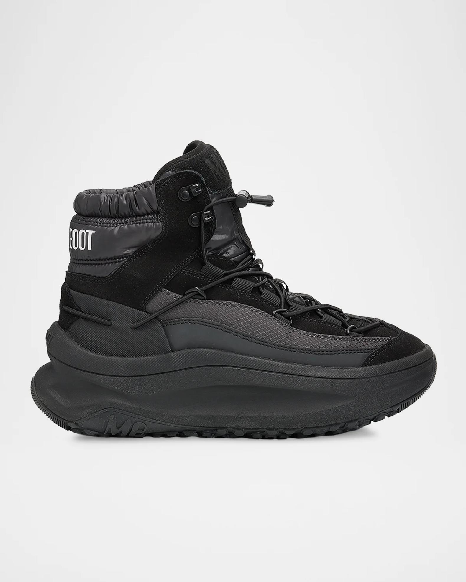 Moon Boot Men's Moon247 Xlace Mid Sneakers | Neiman Marcus