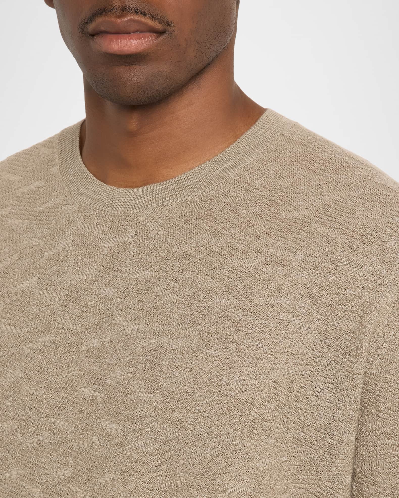 Giorgio Armani Patterned Cashmere-Blend Sweater | Neiman Marcus