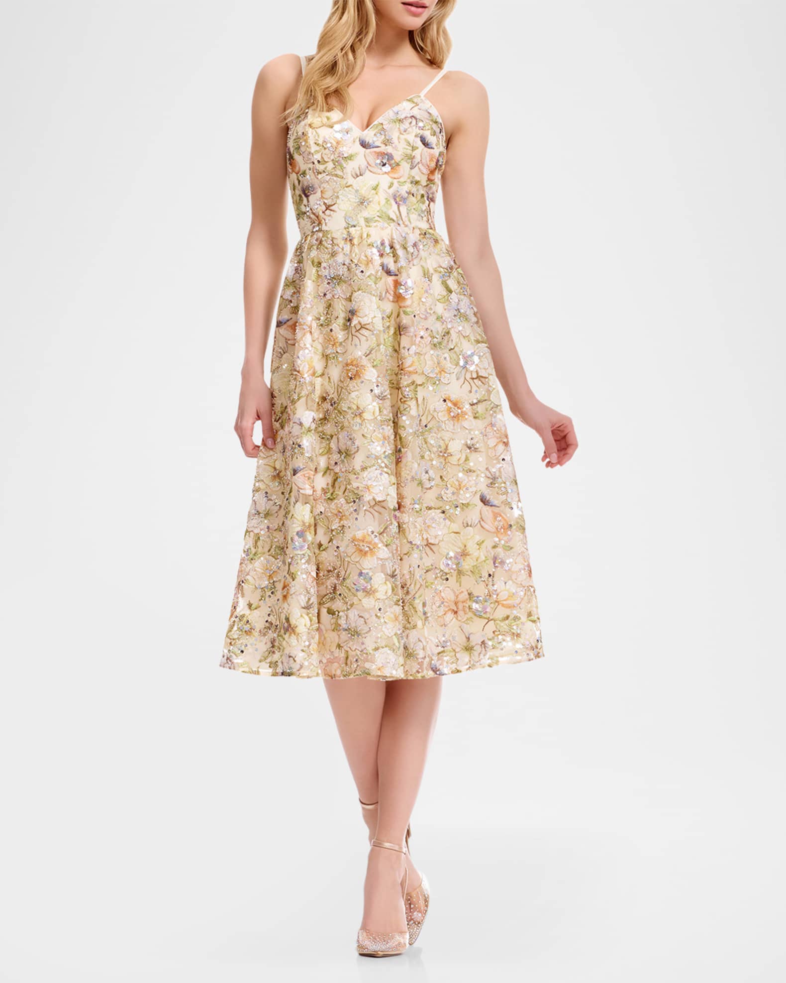slim fit dress slacks Maren Collared Midi Dress main image 0