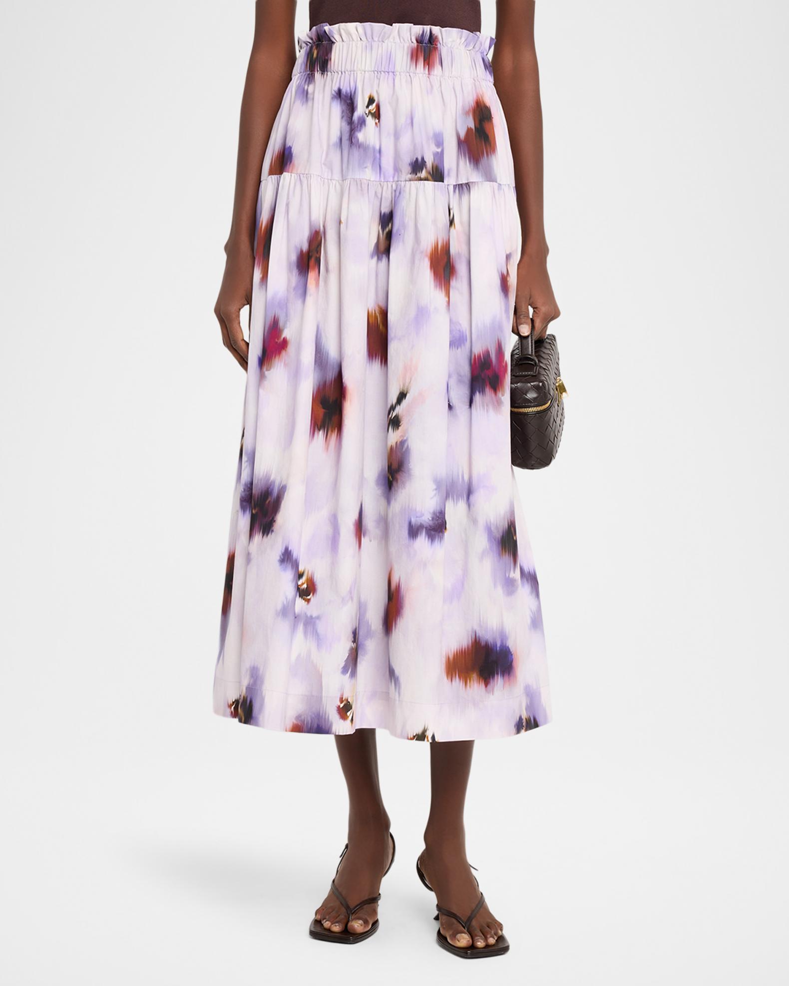 A.L.C. Jayden Floral A-Line Skirt | Neiman Marcus