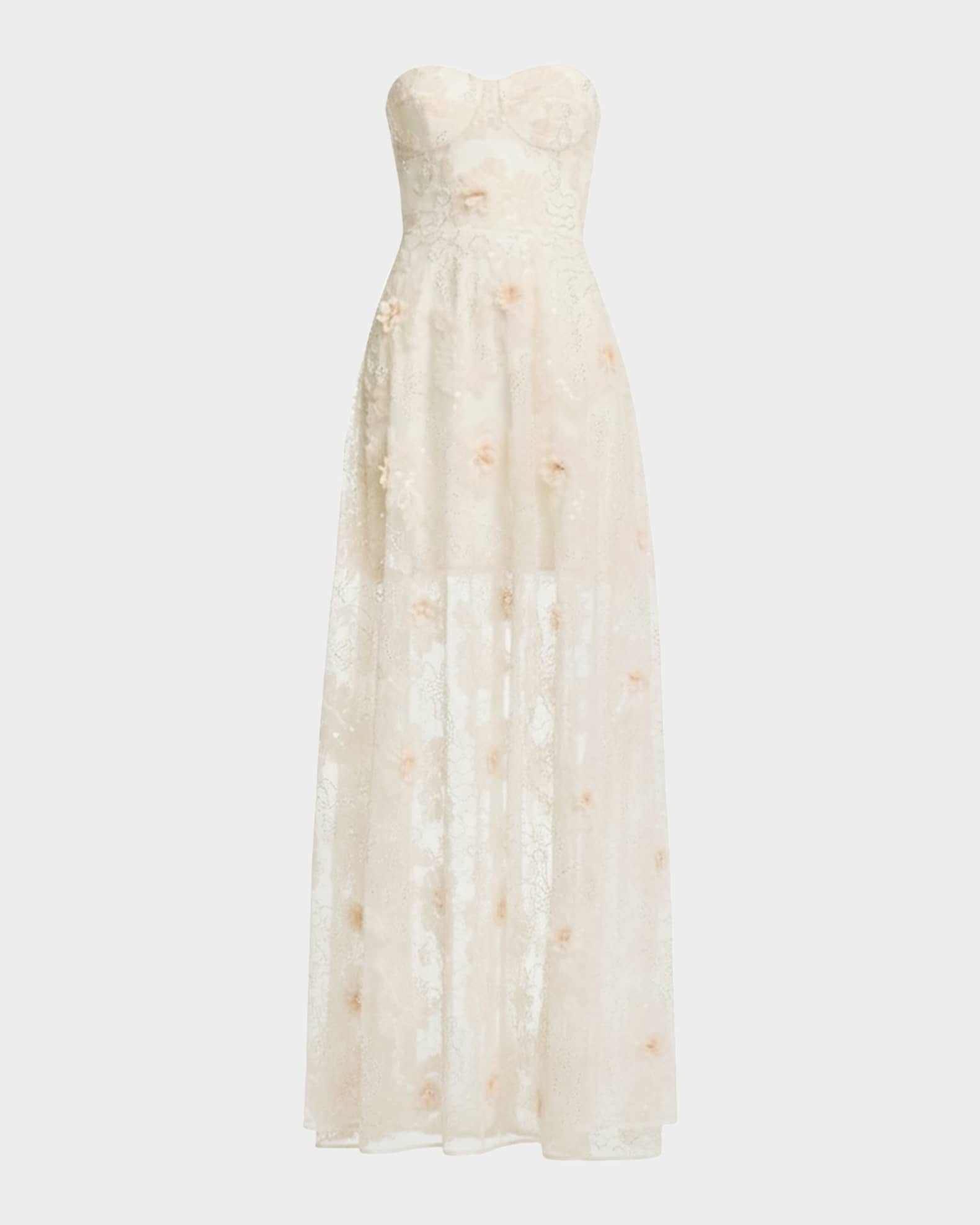 strapless open back dress DRESS THE POPULATION-SYDNEY GOWN – Vicky and Lucas