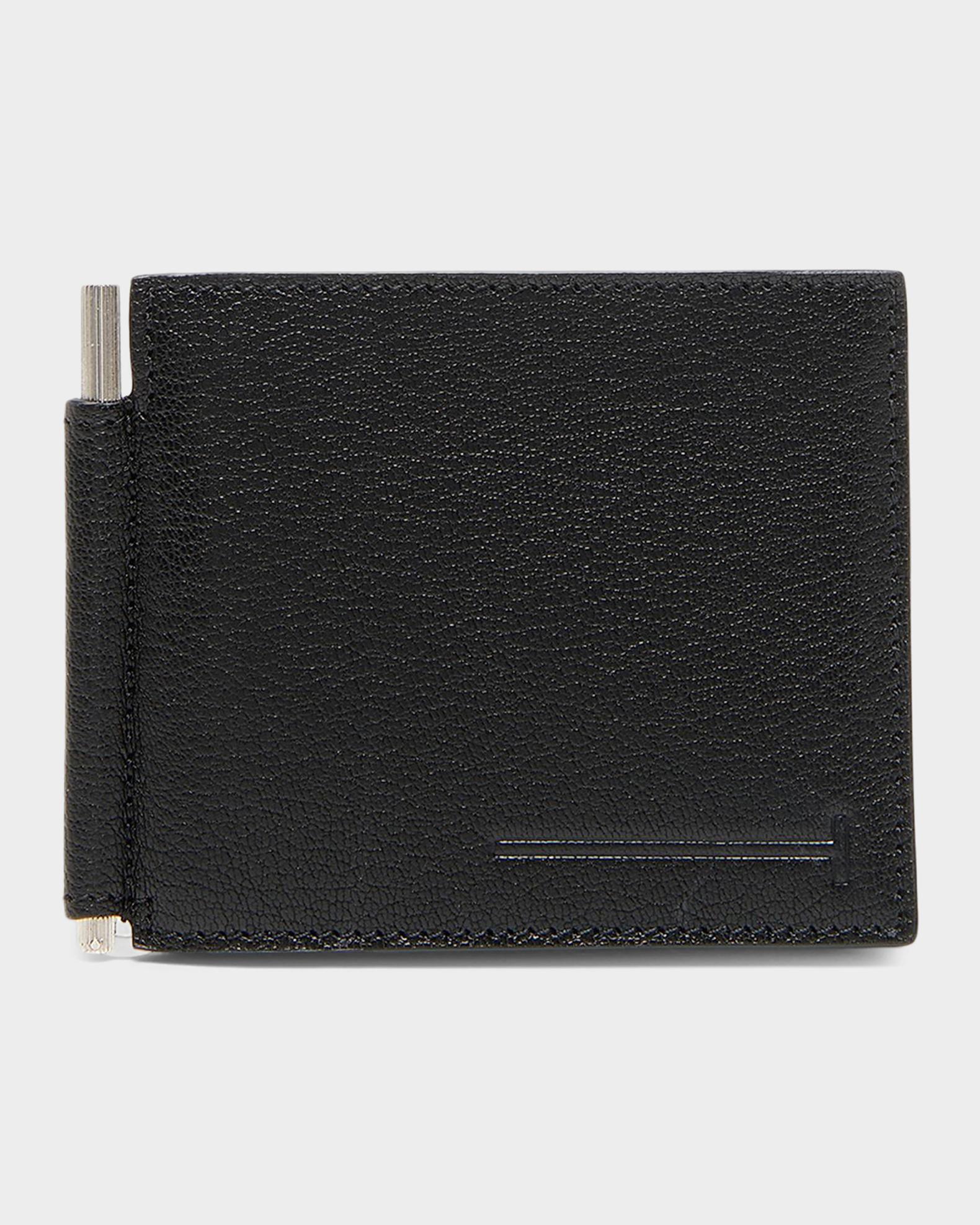TOM FORD Men's T-Line Money Clip Leather Wallet | Neiman Marcus