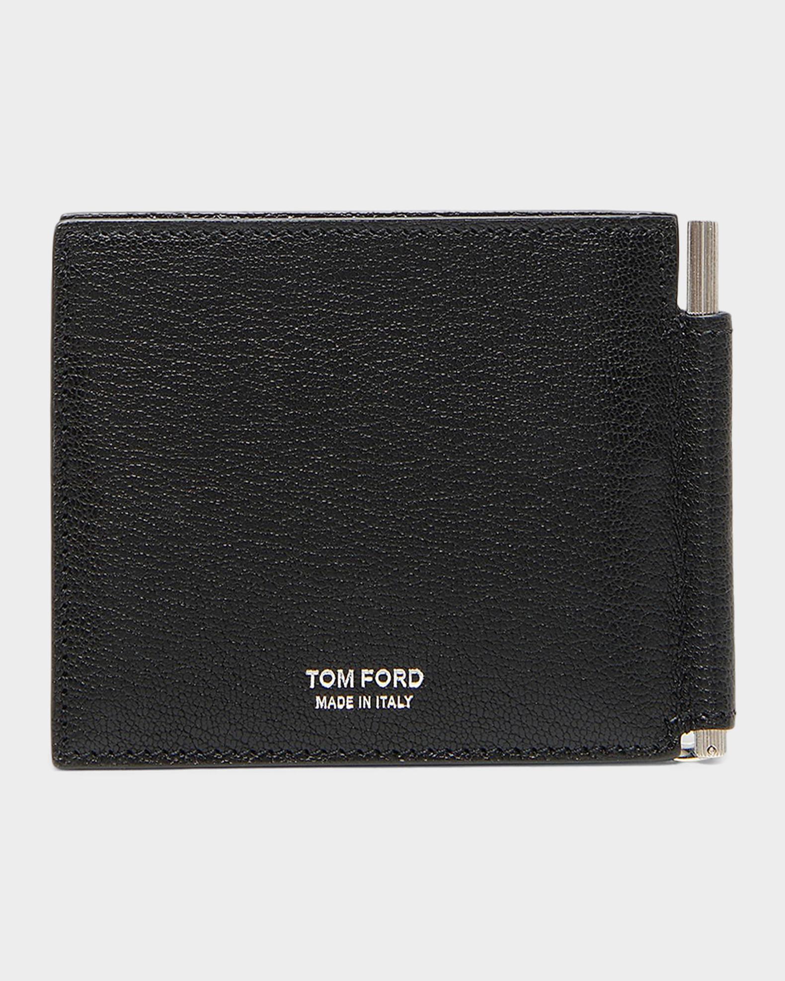 ケイコ★TOM FORD 黒 レザー マネークリップ TOM FORD Men's T-Line Money Clip Leather Wallet | Neiman Marcus