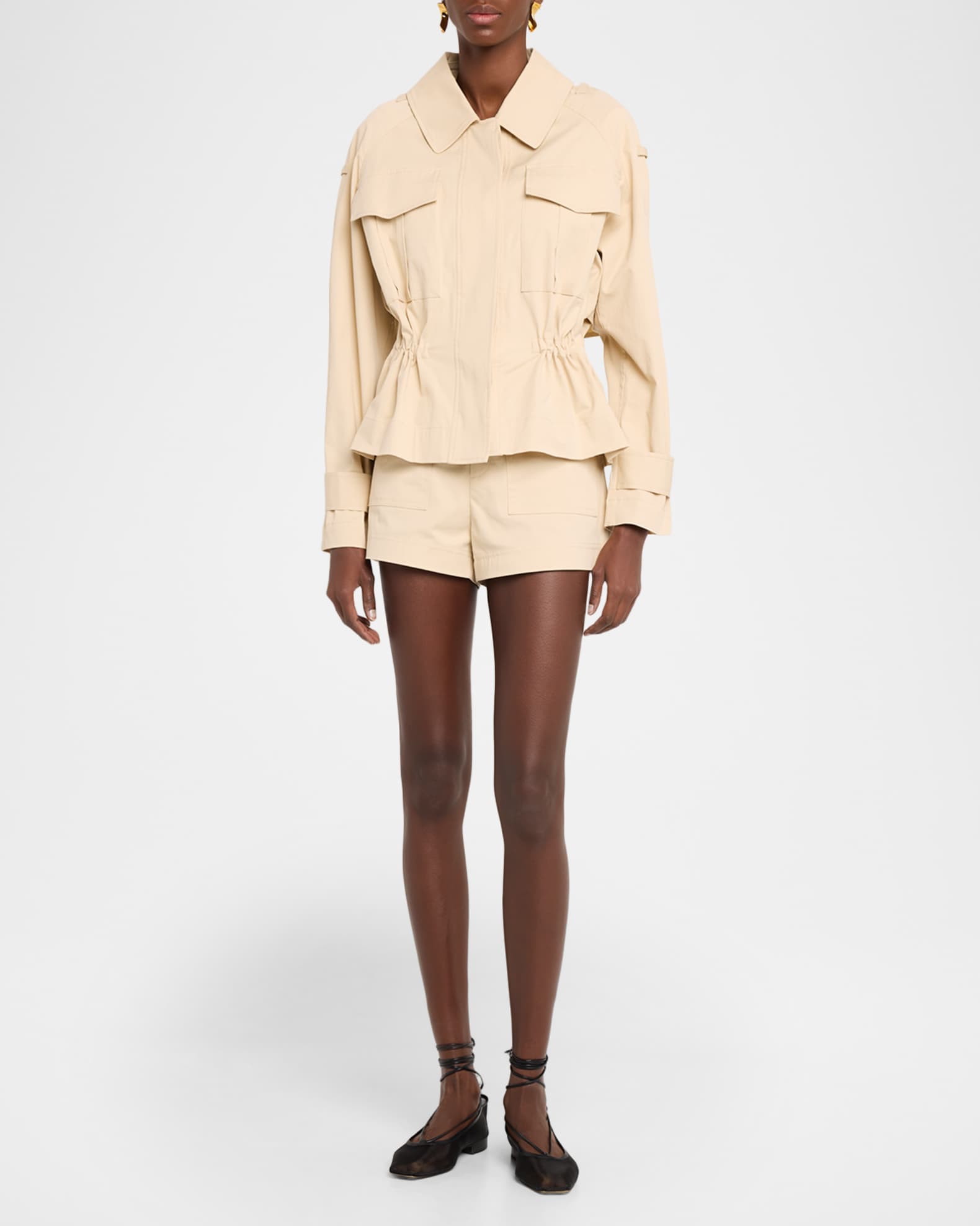A.L.C. Maeve Short Trench Jacket | Neiman Marcus