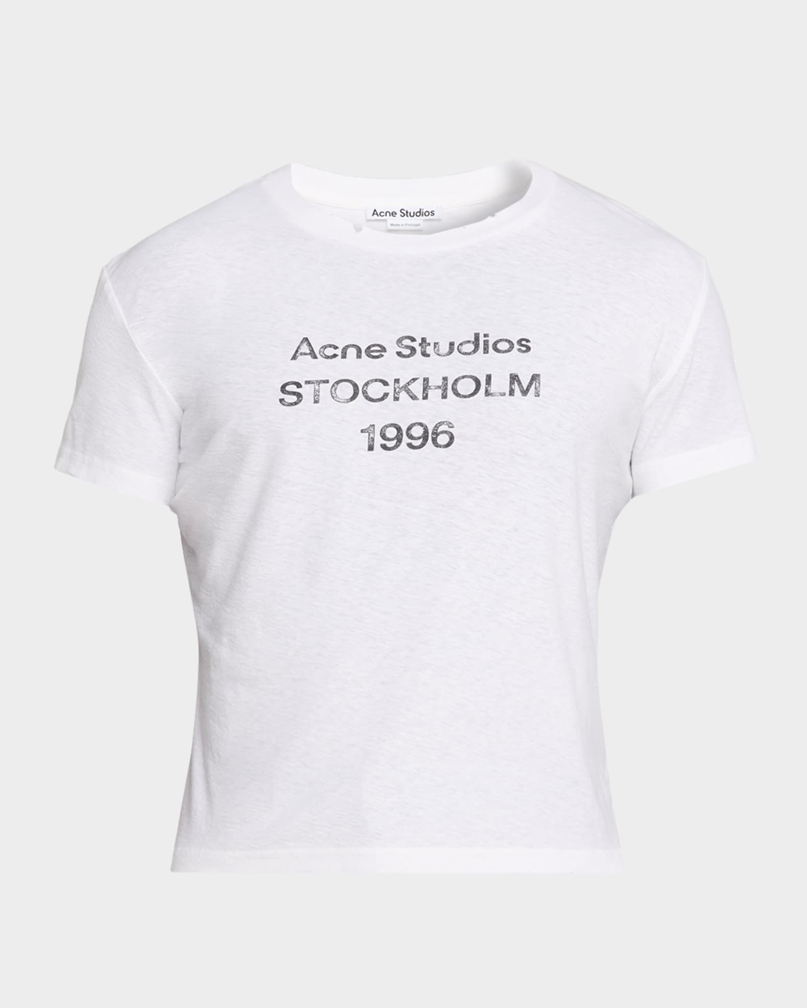 Acne Studios Men's Etza 1996 Logo Crewneck T-Shirt | Neiman Marcus