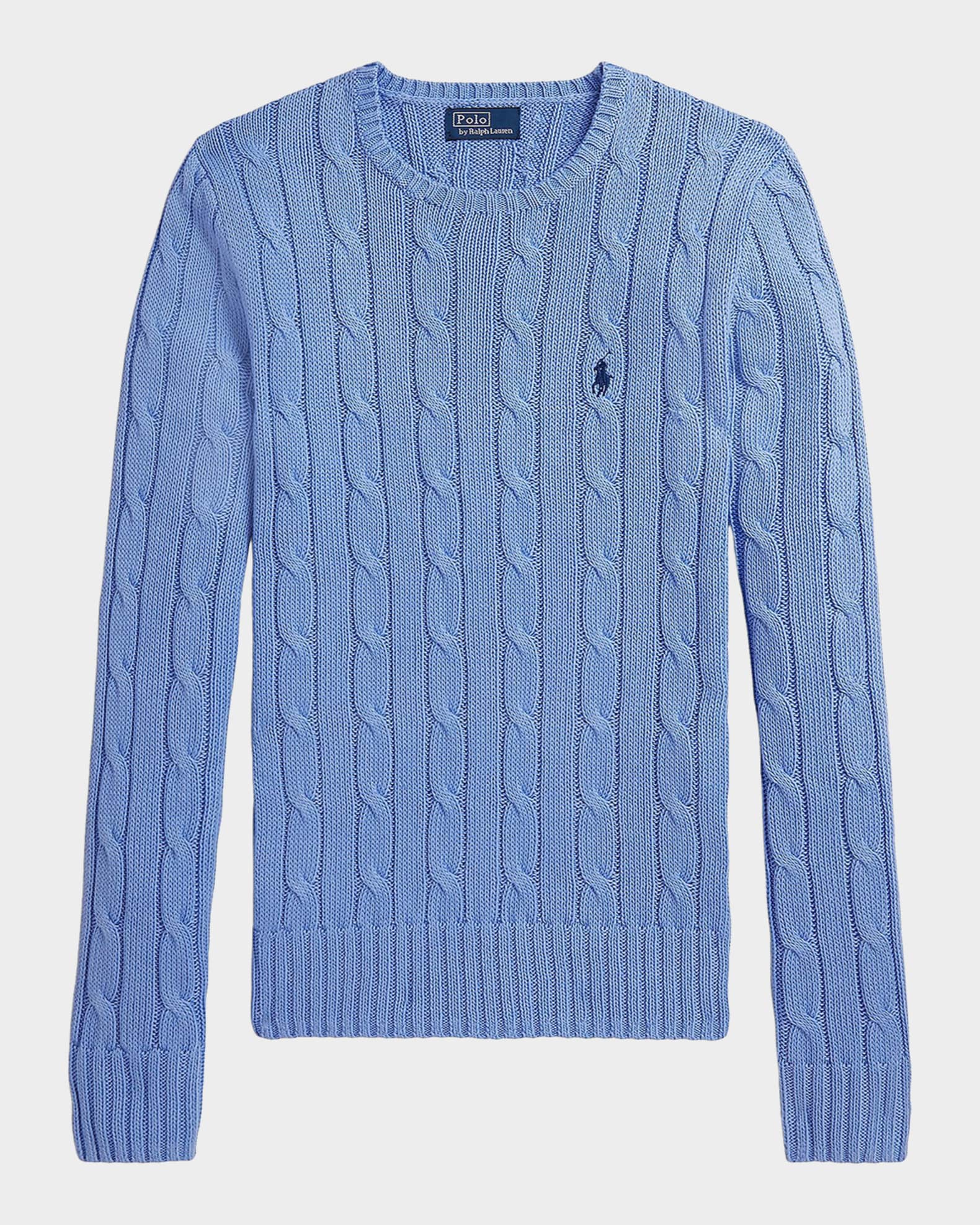 Polo Ralph Lauren Pima Cotton セーター Polo Ralph Lauren Cable-Knit Pima Cotton Sweater | Neiman Marcus