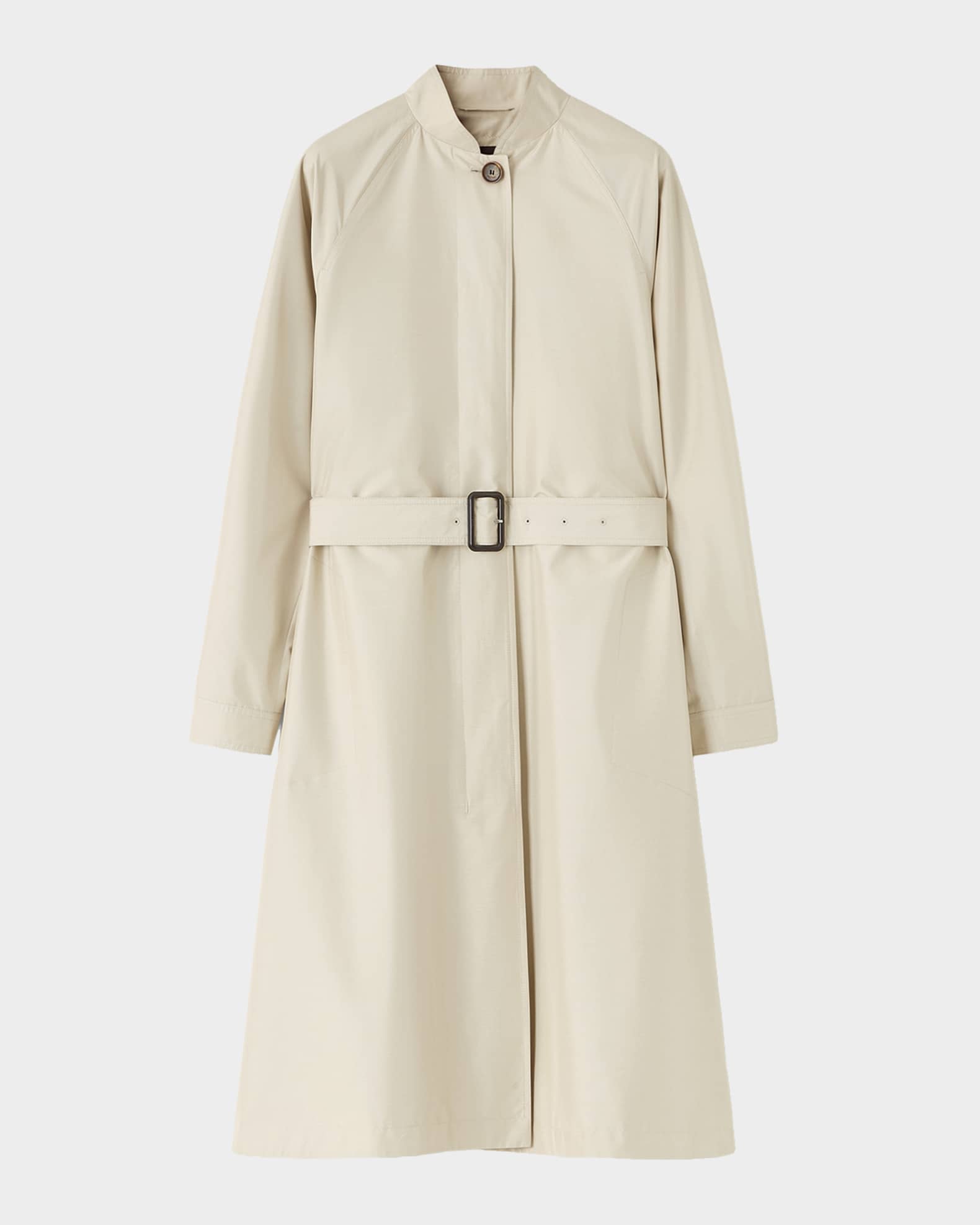 Loro Piana Leonard Single-Breasted Trench Coat | Neiman Marcus