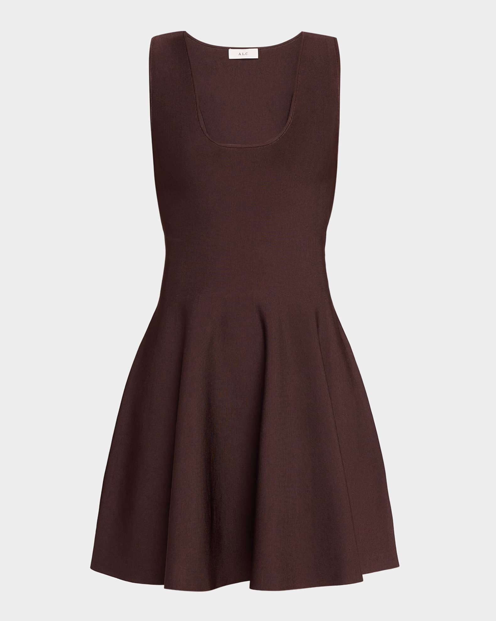 green emerald velvet dress Julia Boutique Turtleneck Flare Knit Mini Dress / 23567 main image 0