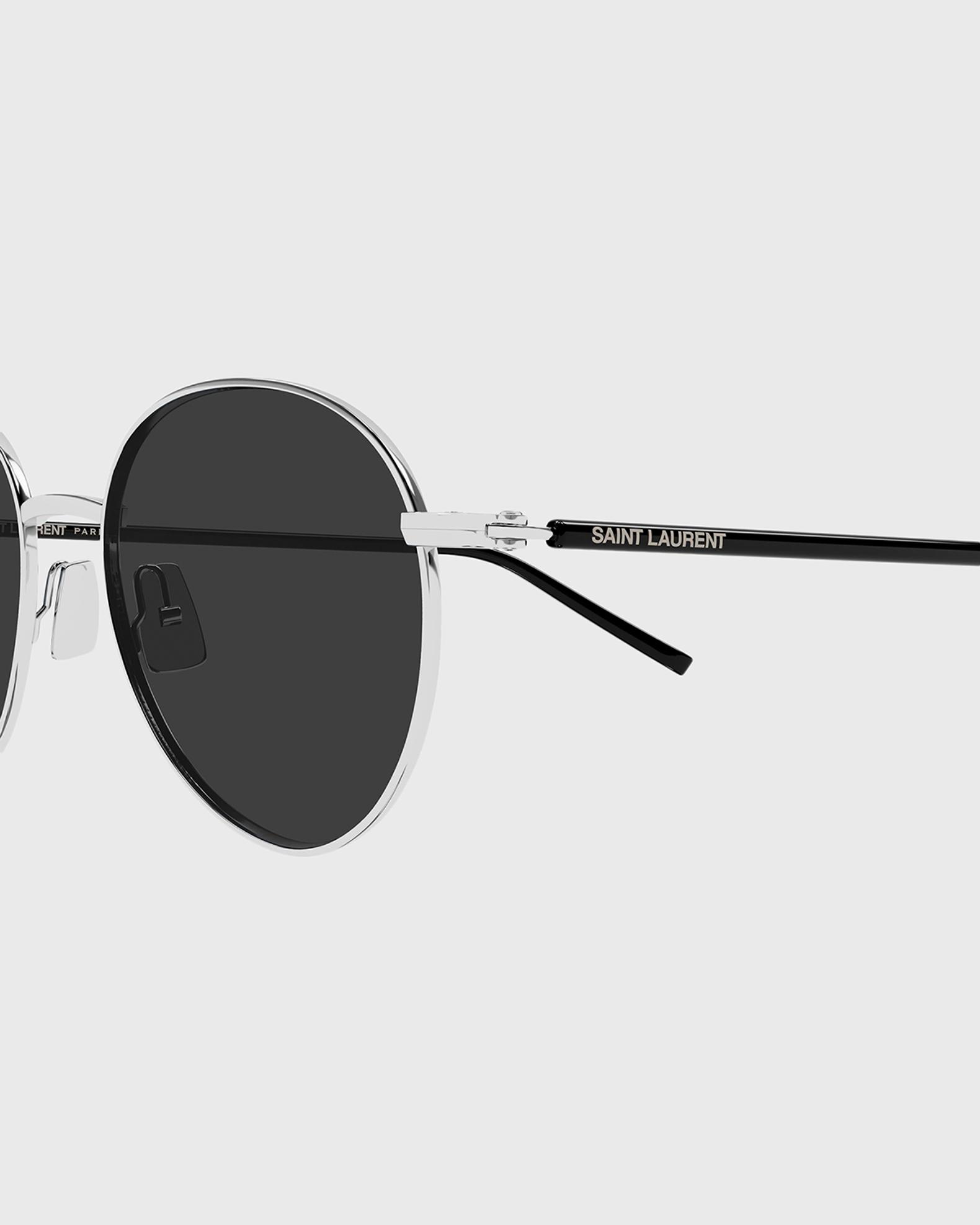 Saint Laurent SL 865 Metal Round Sunglasses | Neiman Marcus display picture 1
