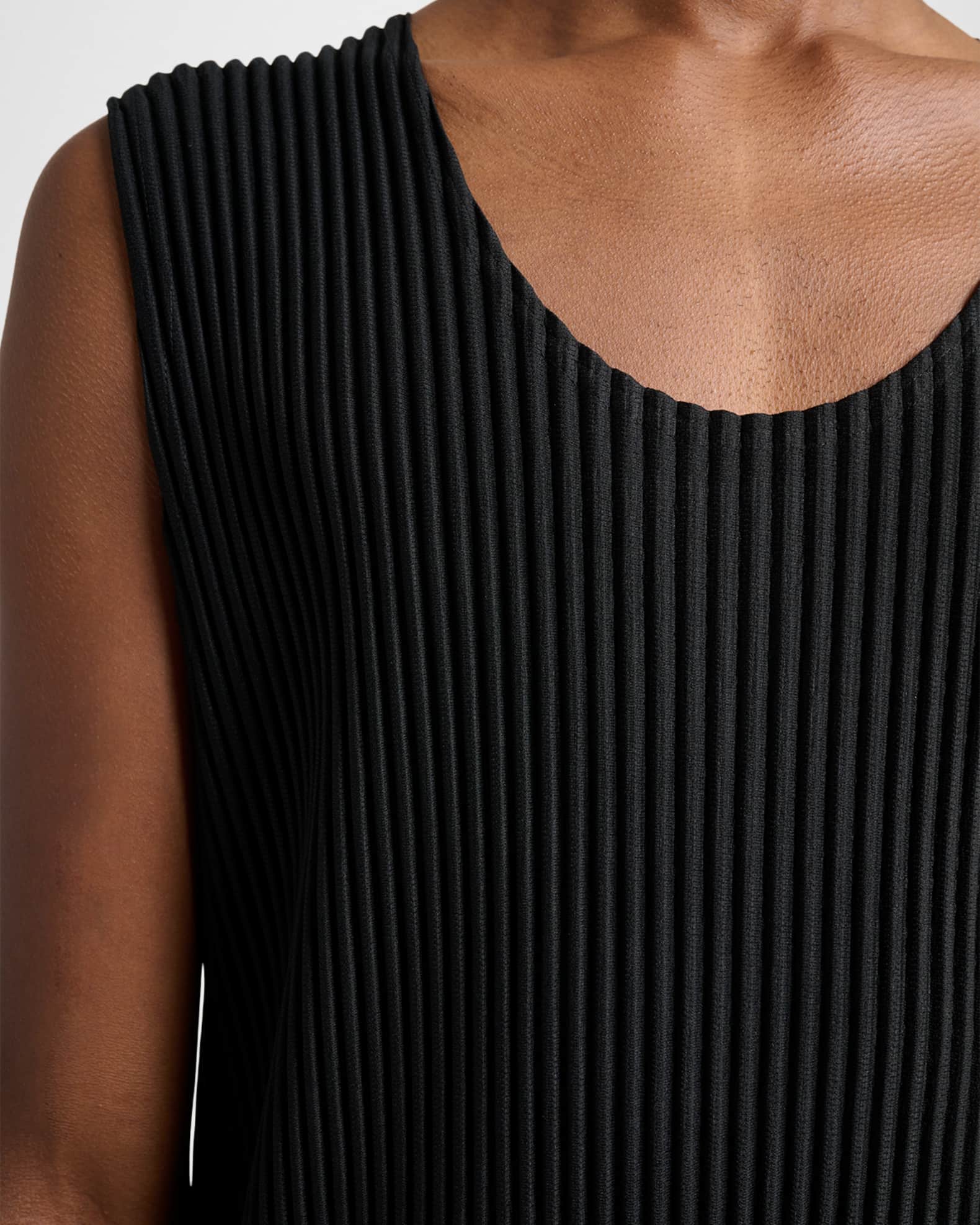 Homme Plisse Issey Miyake Men's June Pleated Slim Tank | Neiman Marcus