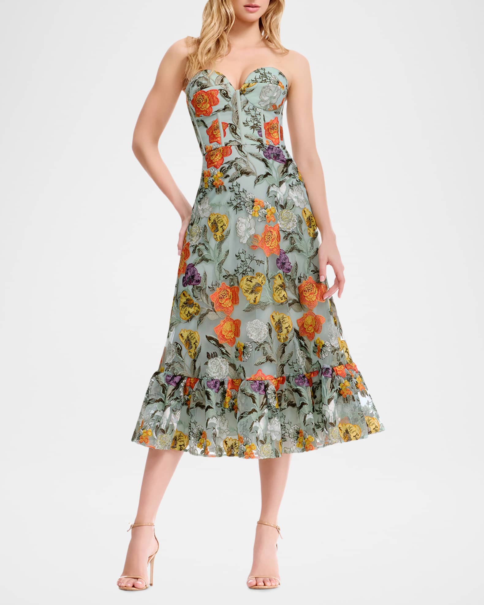 lana lace midi dress DAISY LANA LACE DRESS