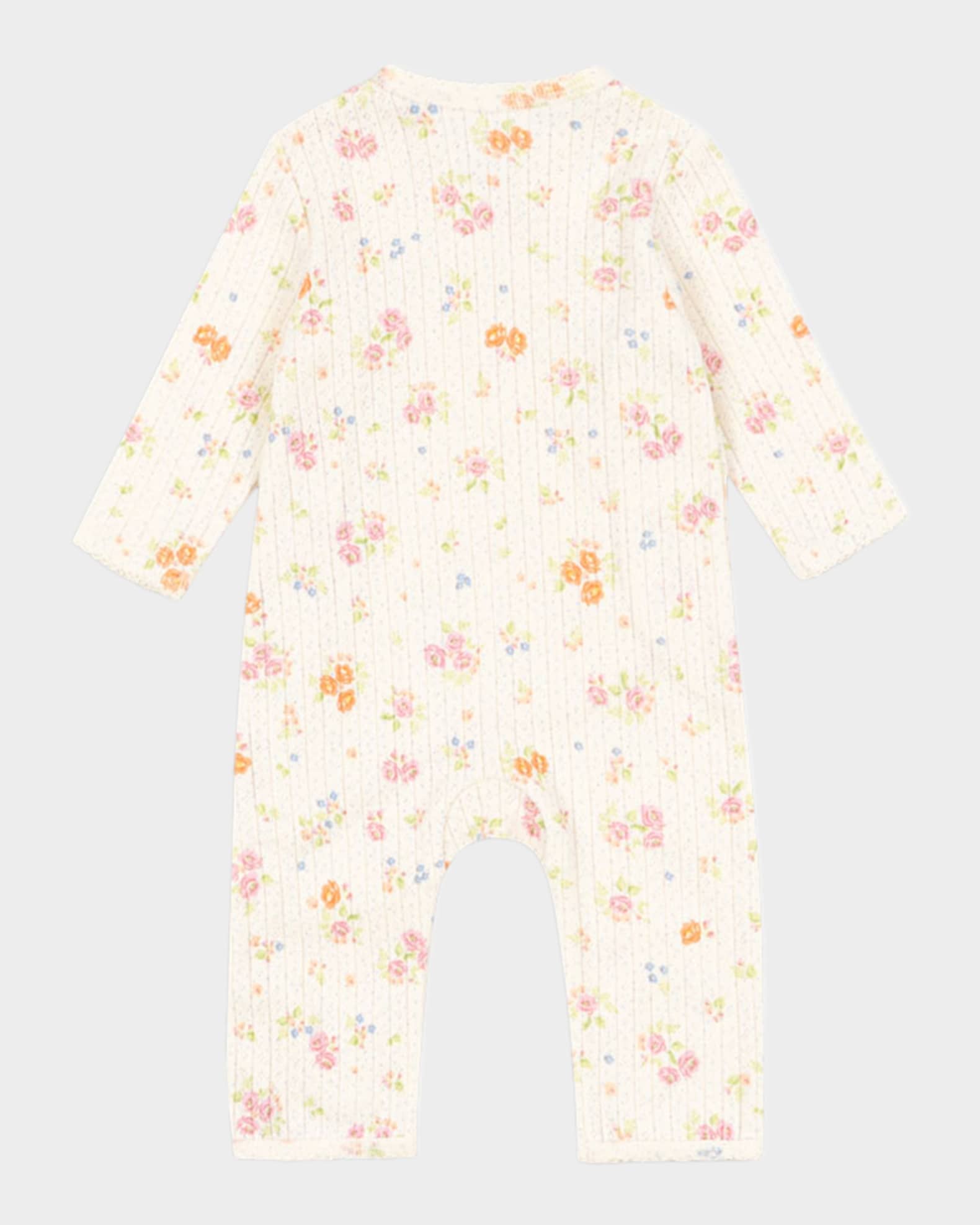 【新品】Konges Sloejd コンゲススロイド　ワンピース　2Y Konges Slojd Minnie Floral Cotton One-Piece Coverall, Size Preemie