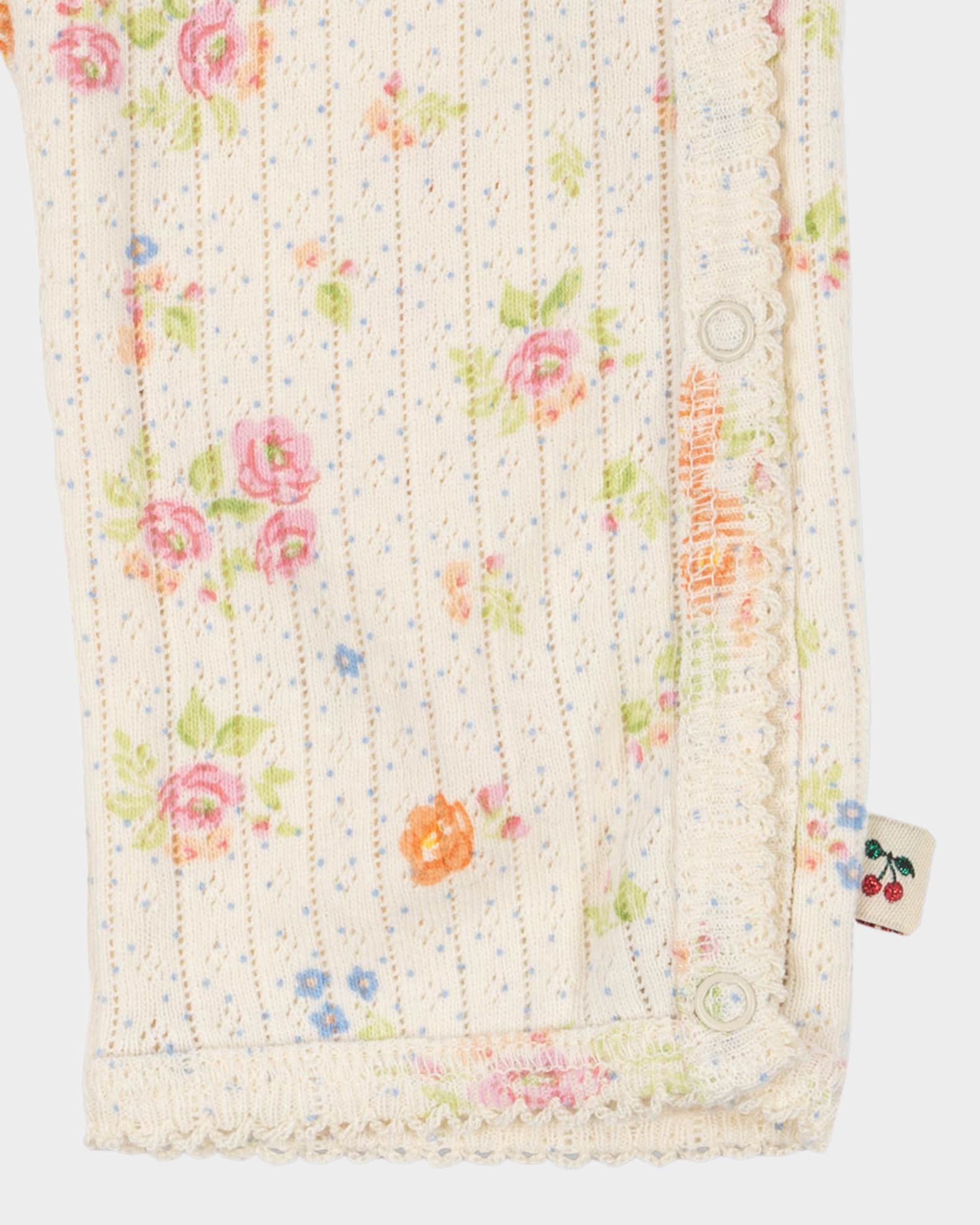Konges Slojd Minnie Floral Cotton One-Piece Coverall, Size Preemie