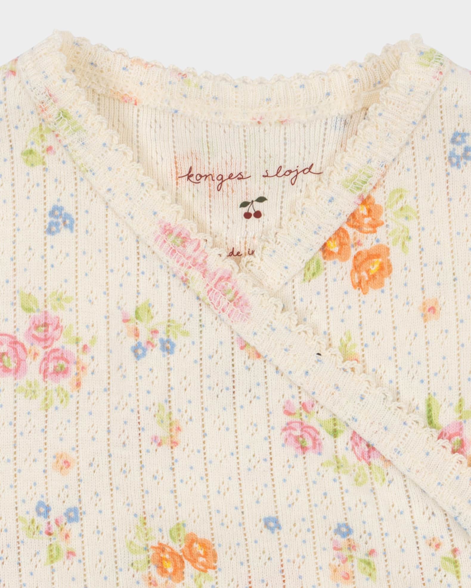 konges sloejd ワンピース Konges Slojd Minnie Floral Cotton One-Piece Coverall, Size Preemie