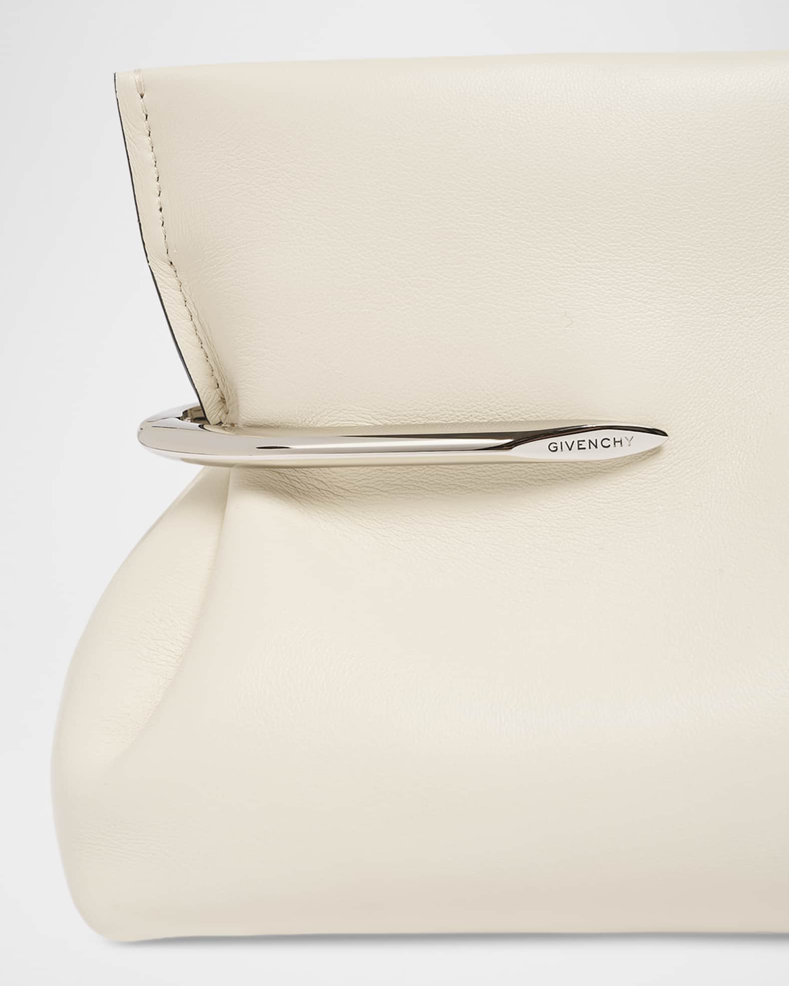 Givenchy Pinch Soft Leather Clutch Bag | Neiman Marcus