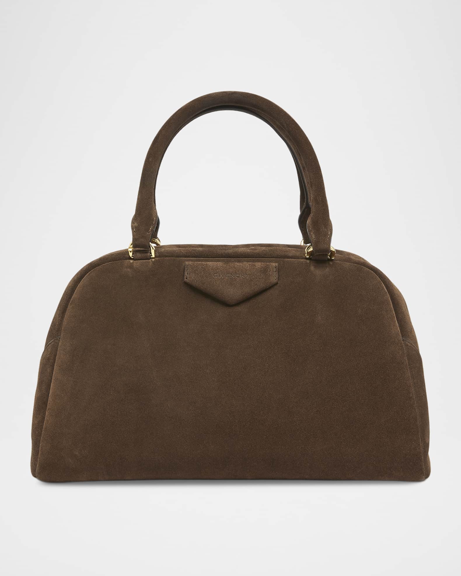 Givenchy Antigona Medium East-West Top-Handle Bag in Suede