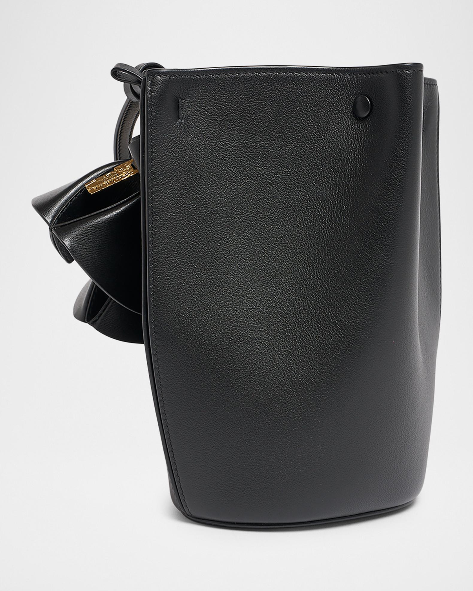 Givenchy Snap Nano Leather Bucket Crossbody Bag | Neiman Marcus