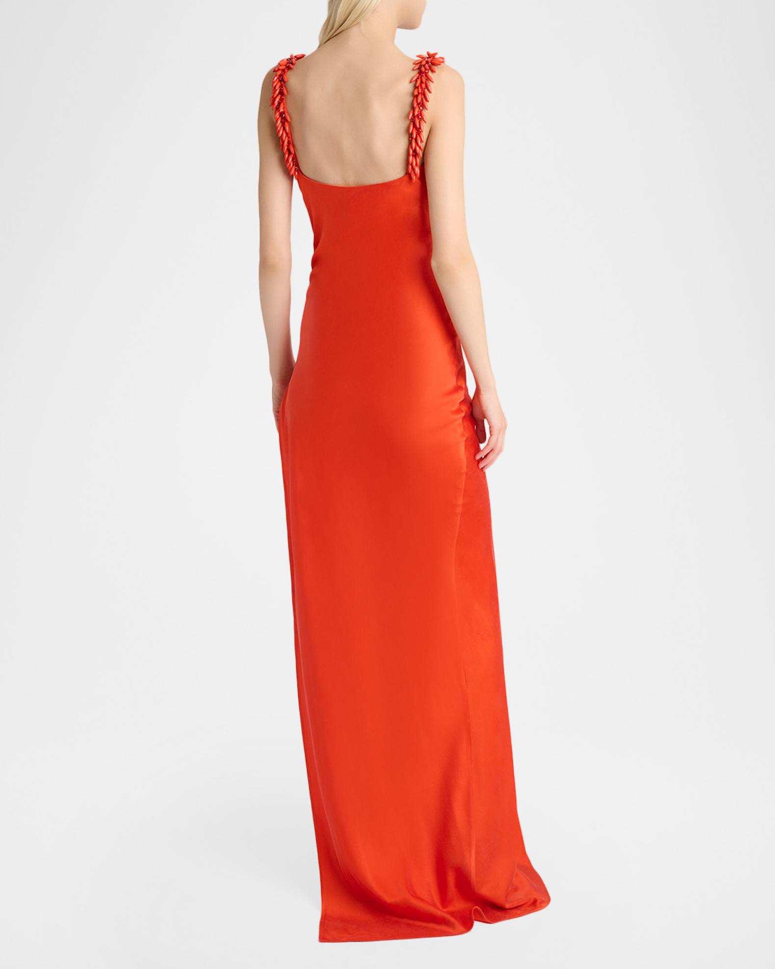 balmain orange dress Balmain Short Dress (14 170 ZAR)  liked on Polyvore featuring dresses,  orange, short orange dress, orange mini dress, orange turtlenecks,  turtleneck dresses and balmain dress