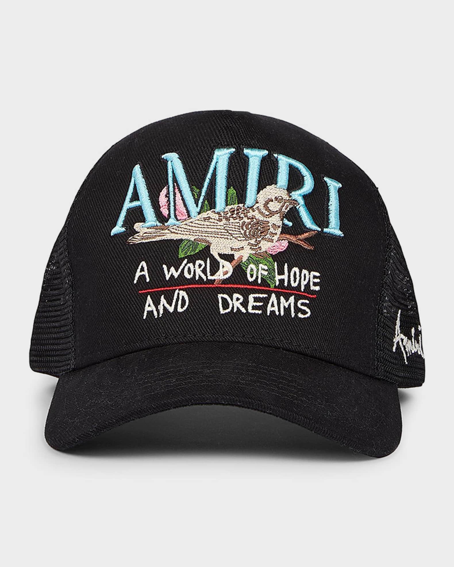 Amiri Men's Hope and Dreams Trucker Hat | Neiman Marcus