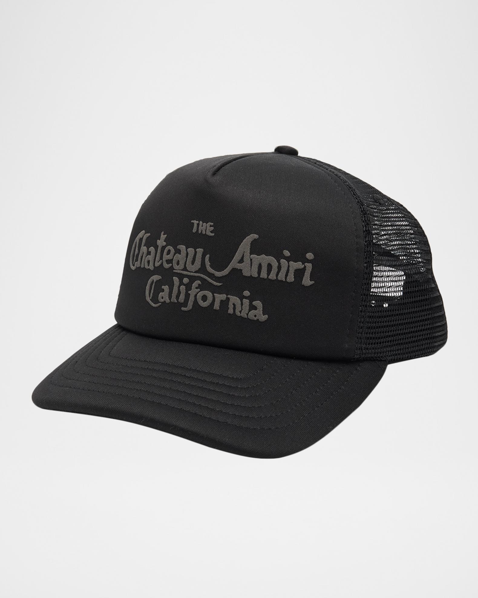 Amiri Men's Chateau Amiri Trucker Hat | Neiman Marcus
