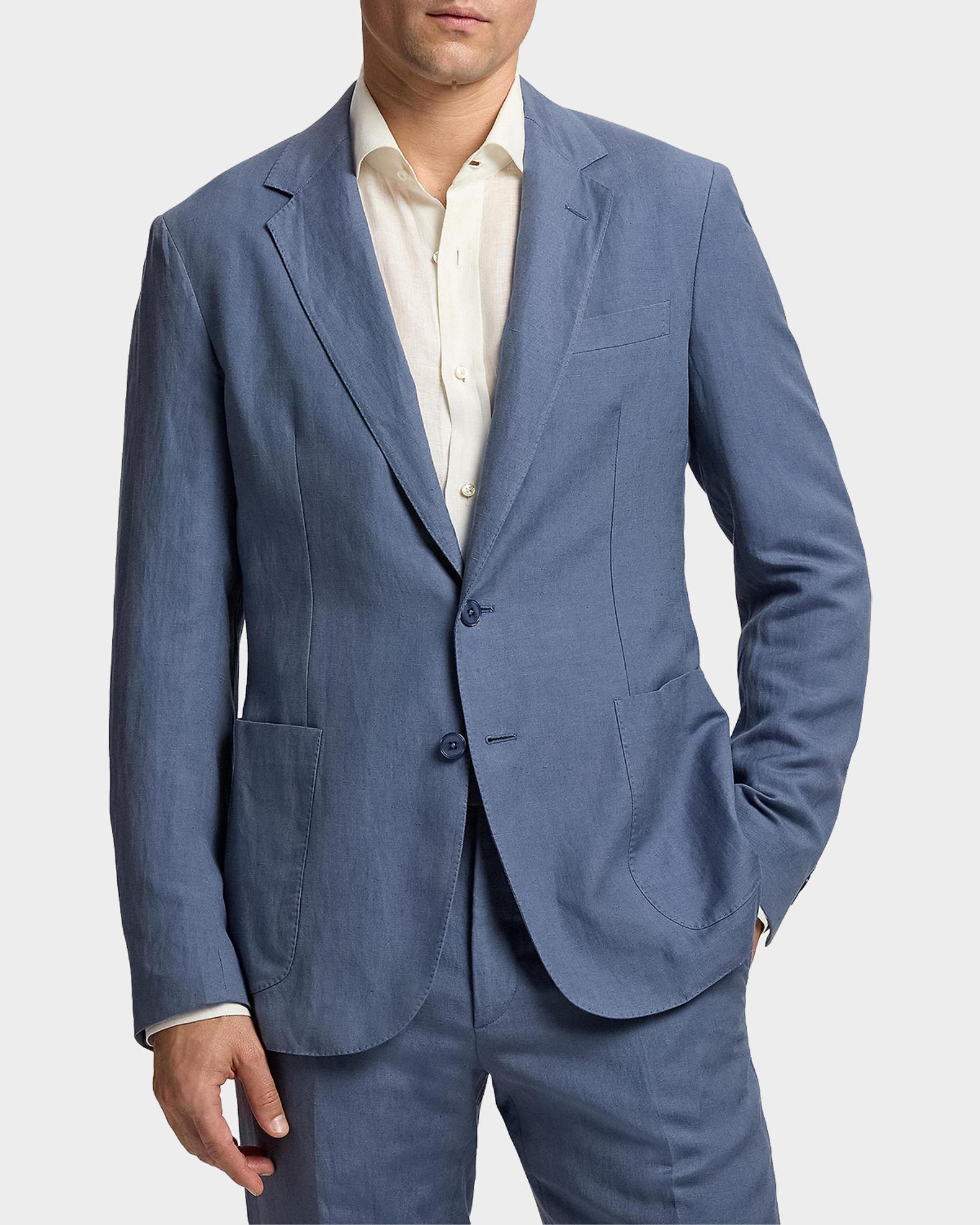 Ralph Lauren Purple Label Men's Hadley Hand-Tailored Silk-Linen