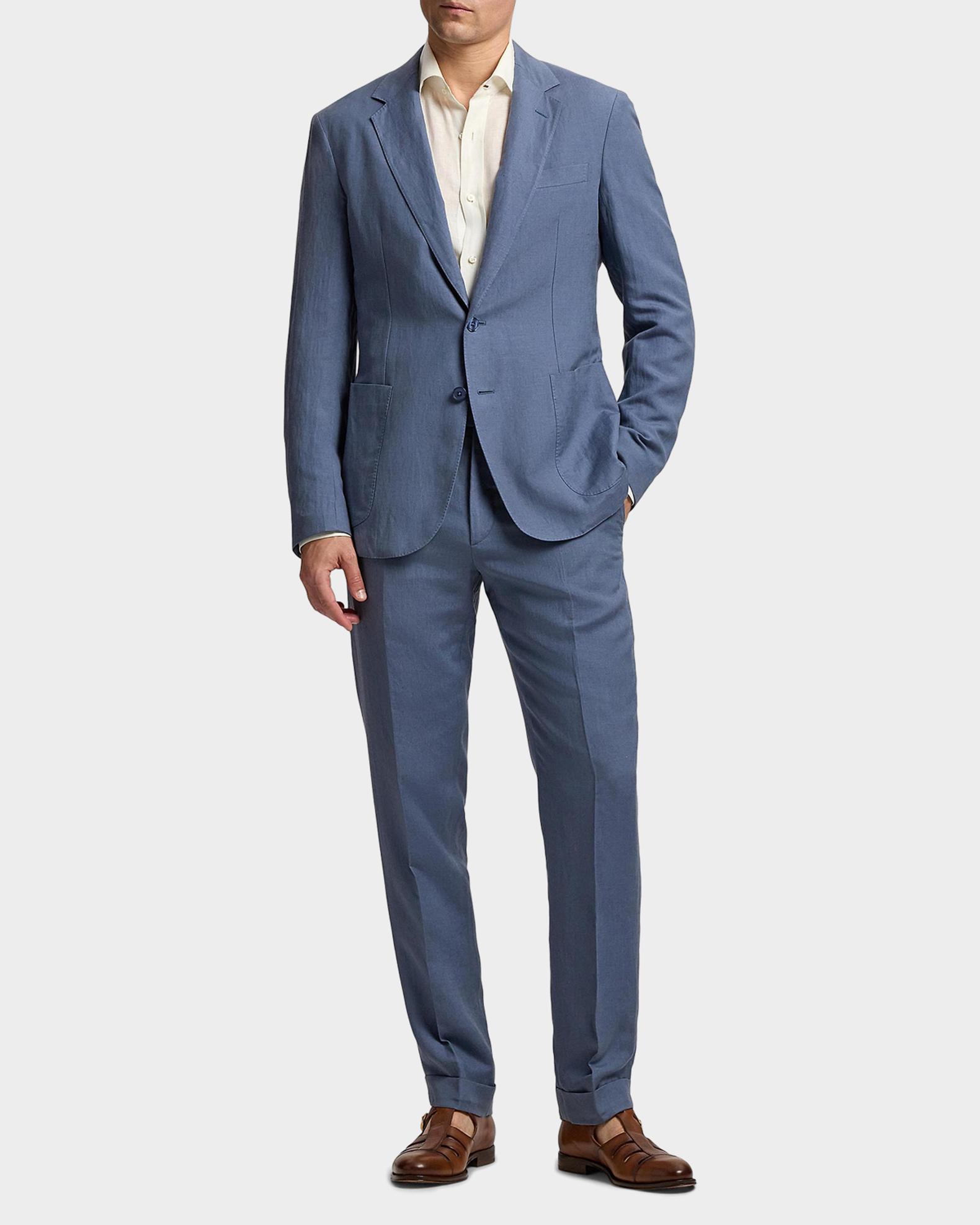 Ralph Lauren Purple Label Men's Gregory Hand-Tailored Silk-Linen