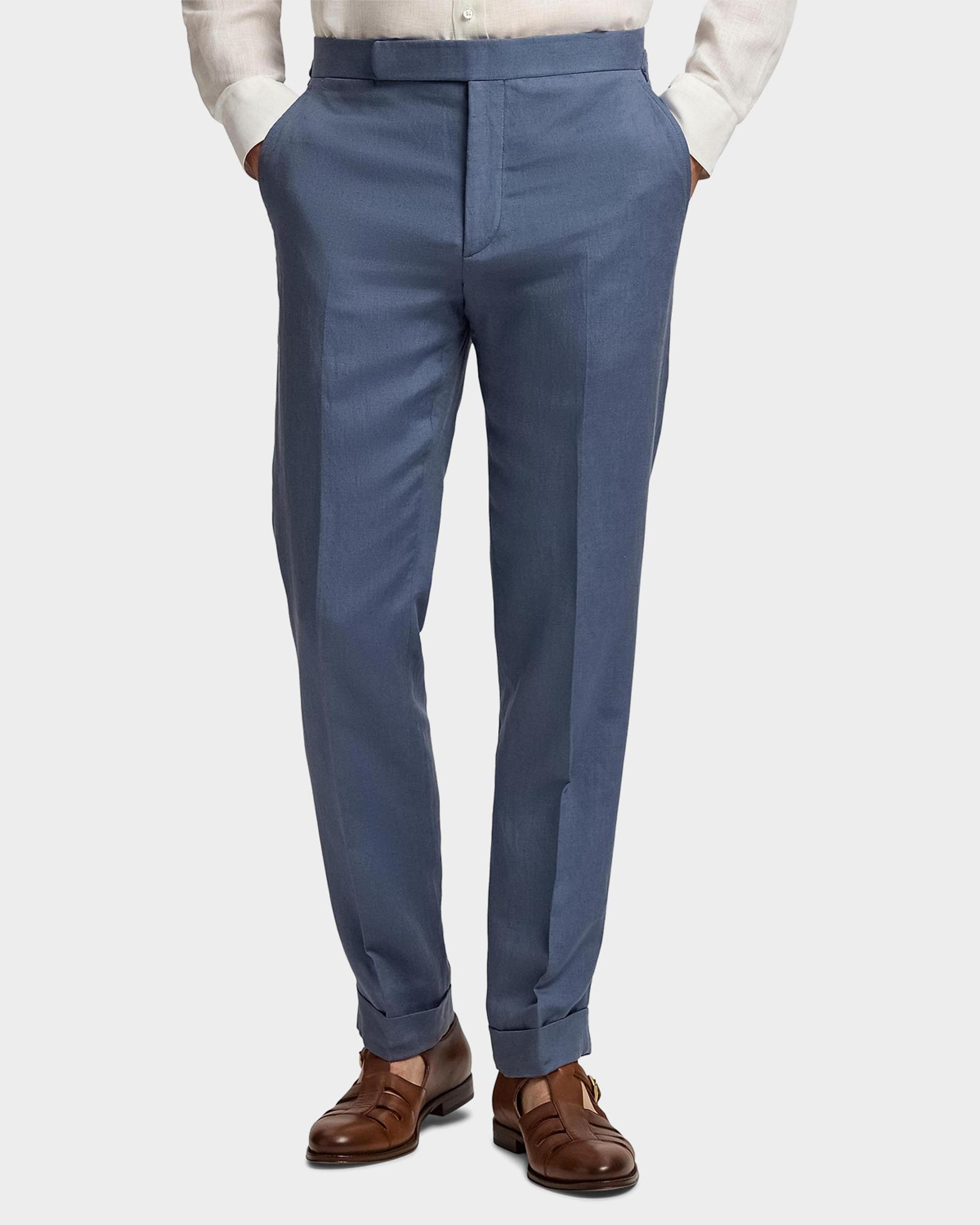 Ralph Lauren Purple Label Men's Gregory Hand-Tailored Silk-Linen