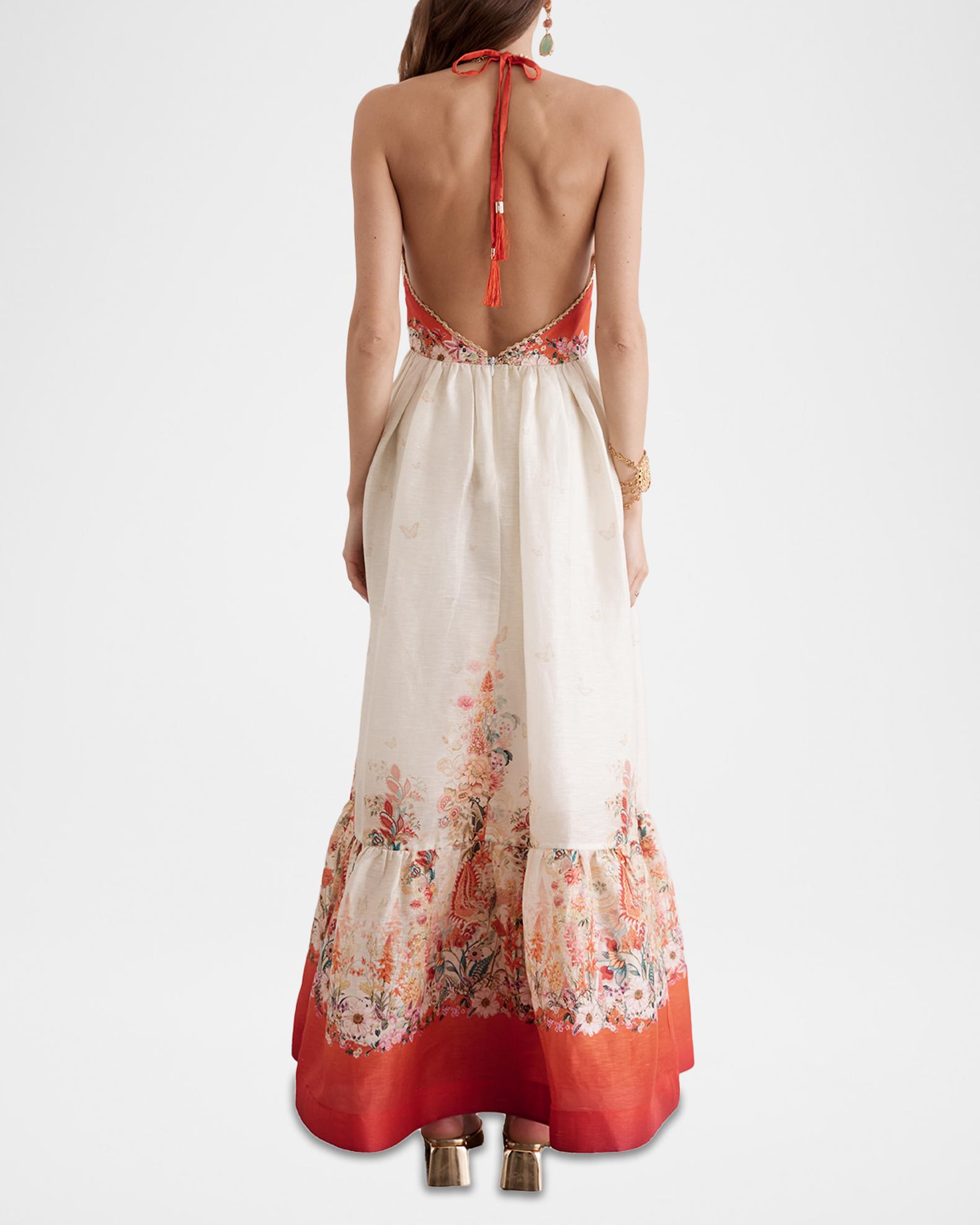 claudia open back maxi dress Claudia One Shoulder Maxi Dress
