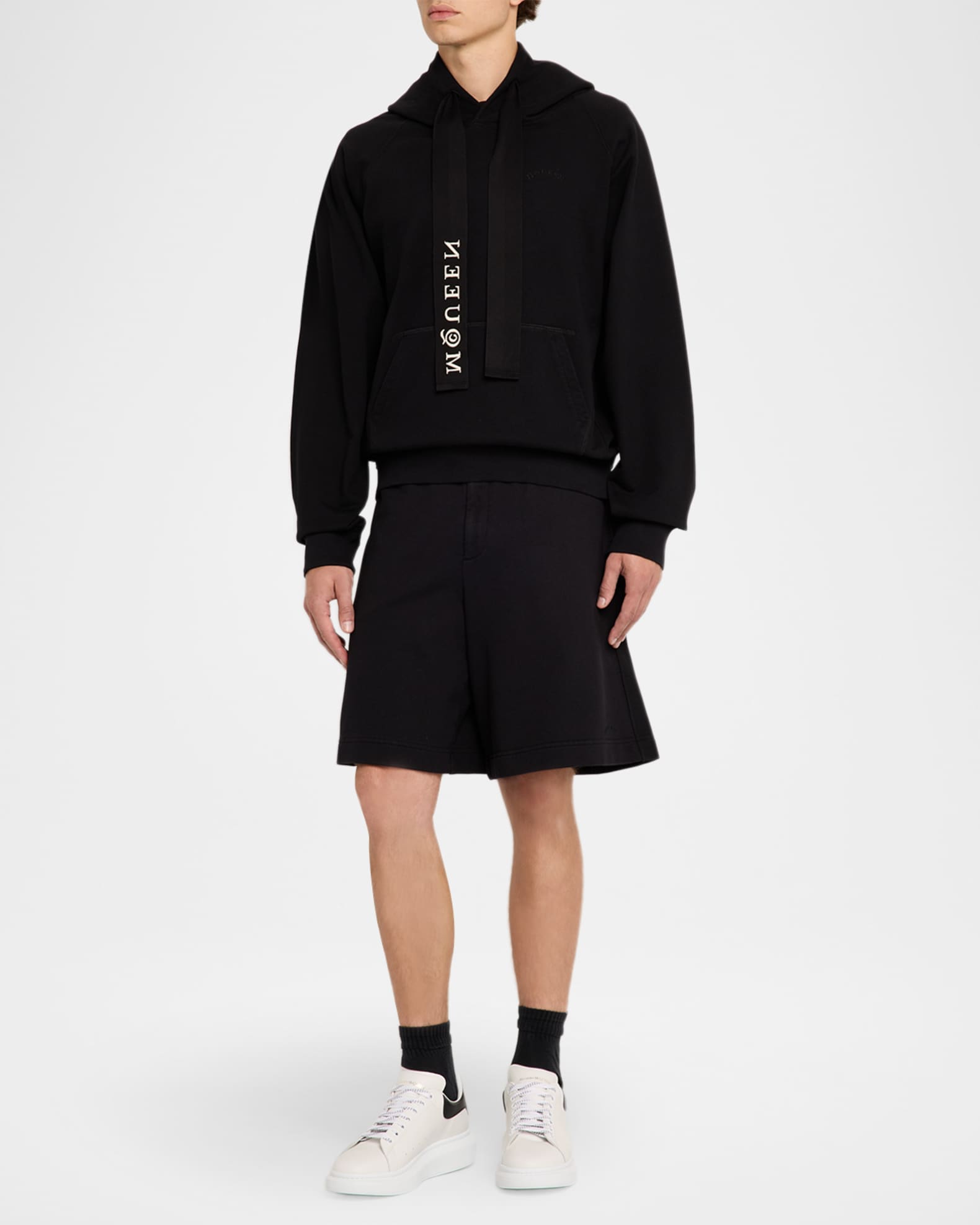 Men's Leather Oversized Sneakers | Neiman Marcus