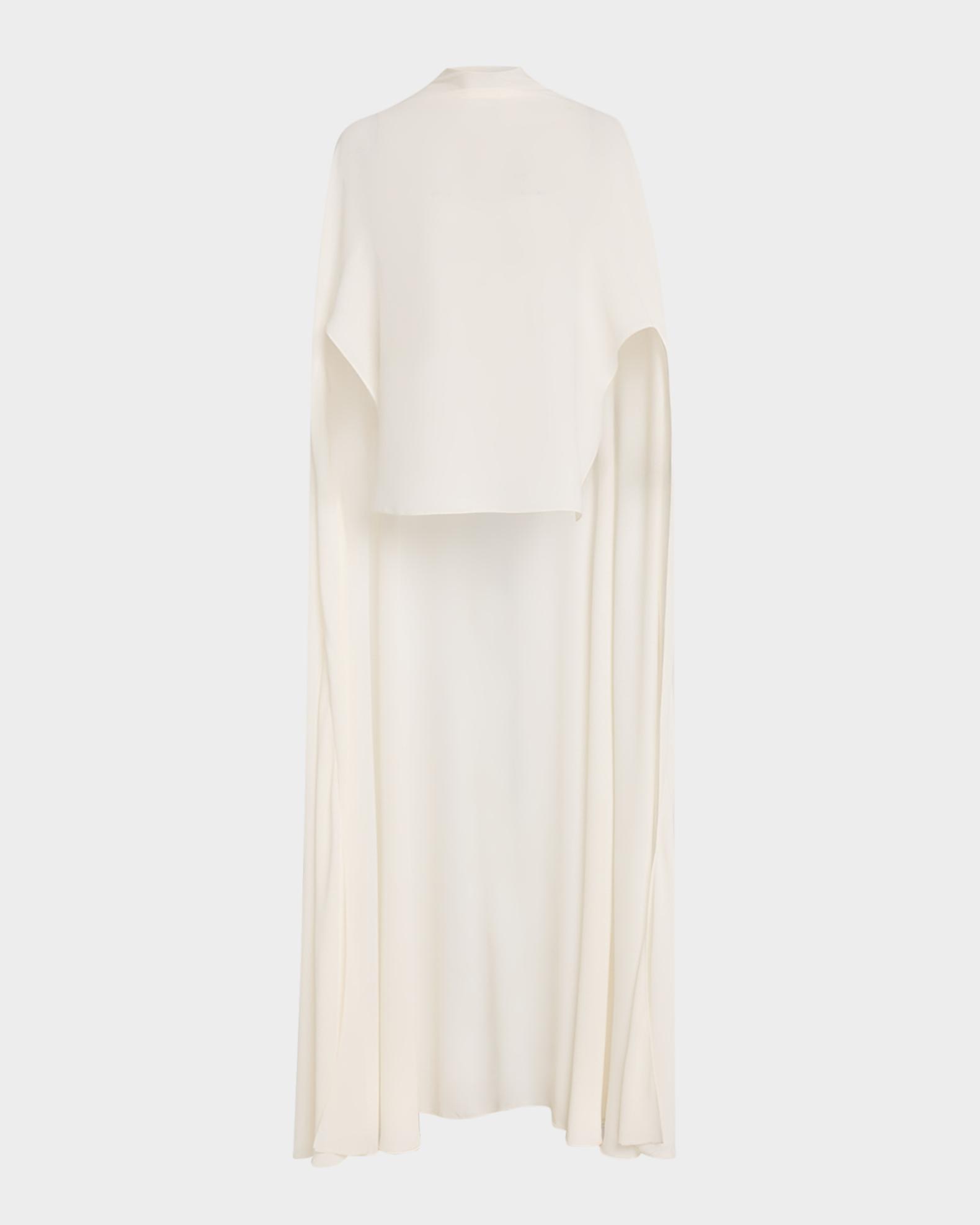LAPOINTE Georgette High-Low Cape | Neiman Marcus