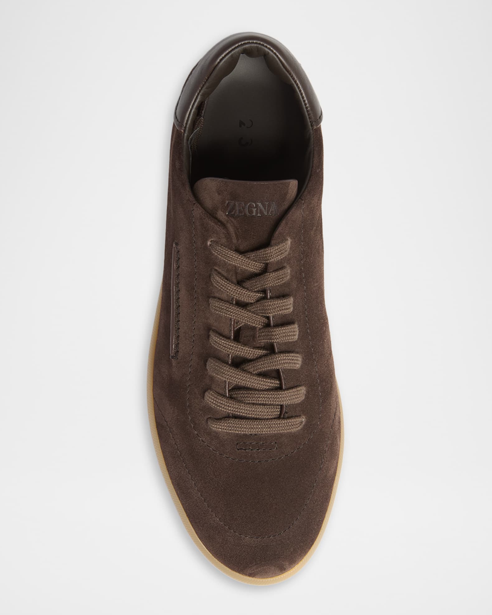 ZEGNA Men's 232 Suede Low-Top Sneakers | Neiman Marcus