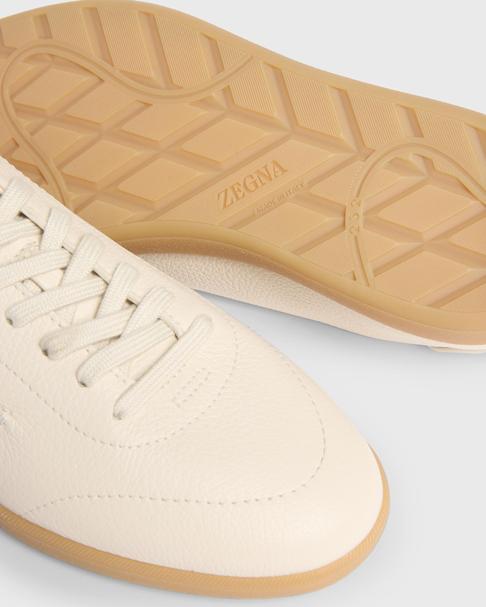 ZEGNA Men's 232 Grained Leather Low-Top Sneakers | Neiman Marcus