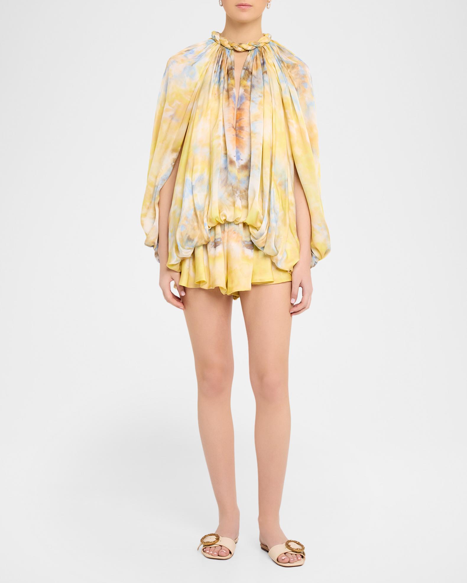 Zimmermann Alchemy Twist Billow Blouse | Neiman Marcus