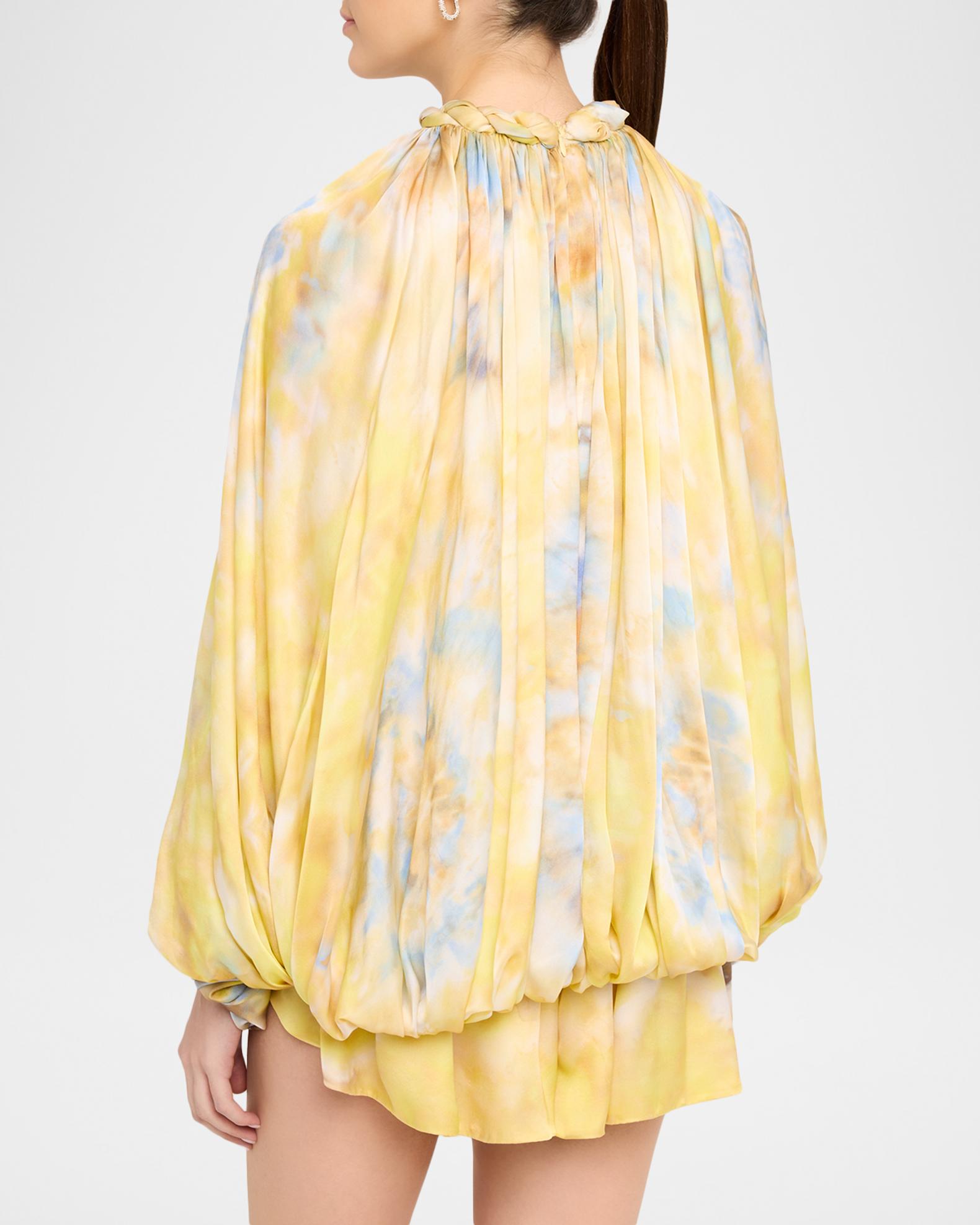 Zimmermann Alchemy Twist Billow Blouse | Neiman Marcus