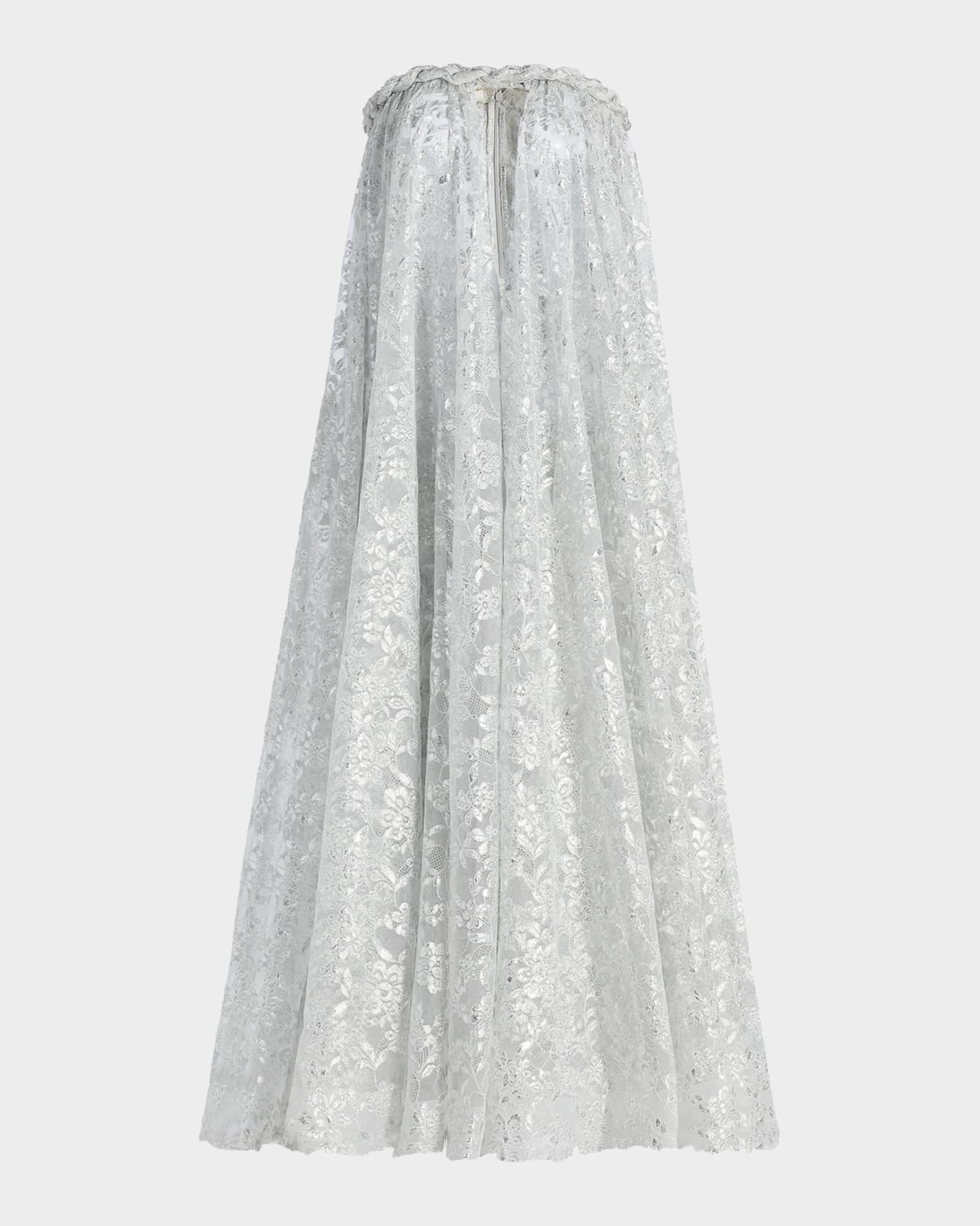 Zimmermann Women's Carousel Metallic Twist Gown - Silver - Size 0