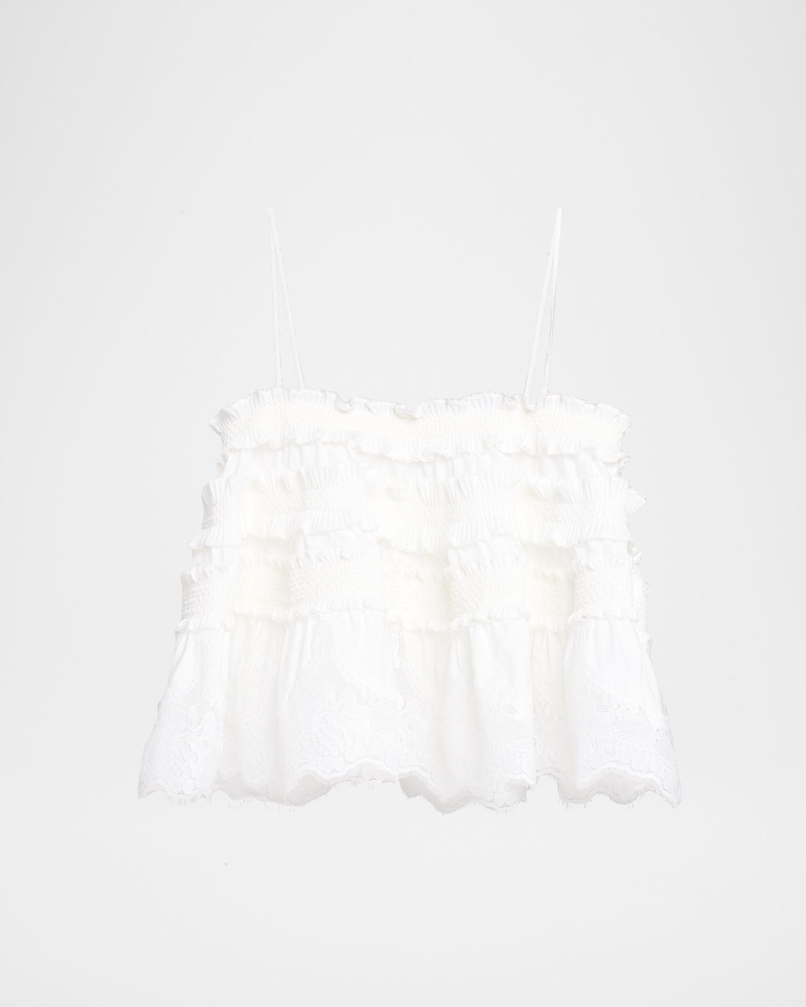 Zimmermann Alchemy Shirred Bandeau Top | Neiman Marcus