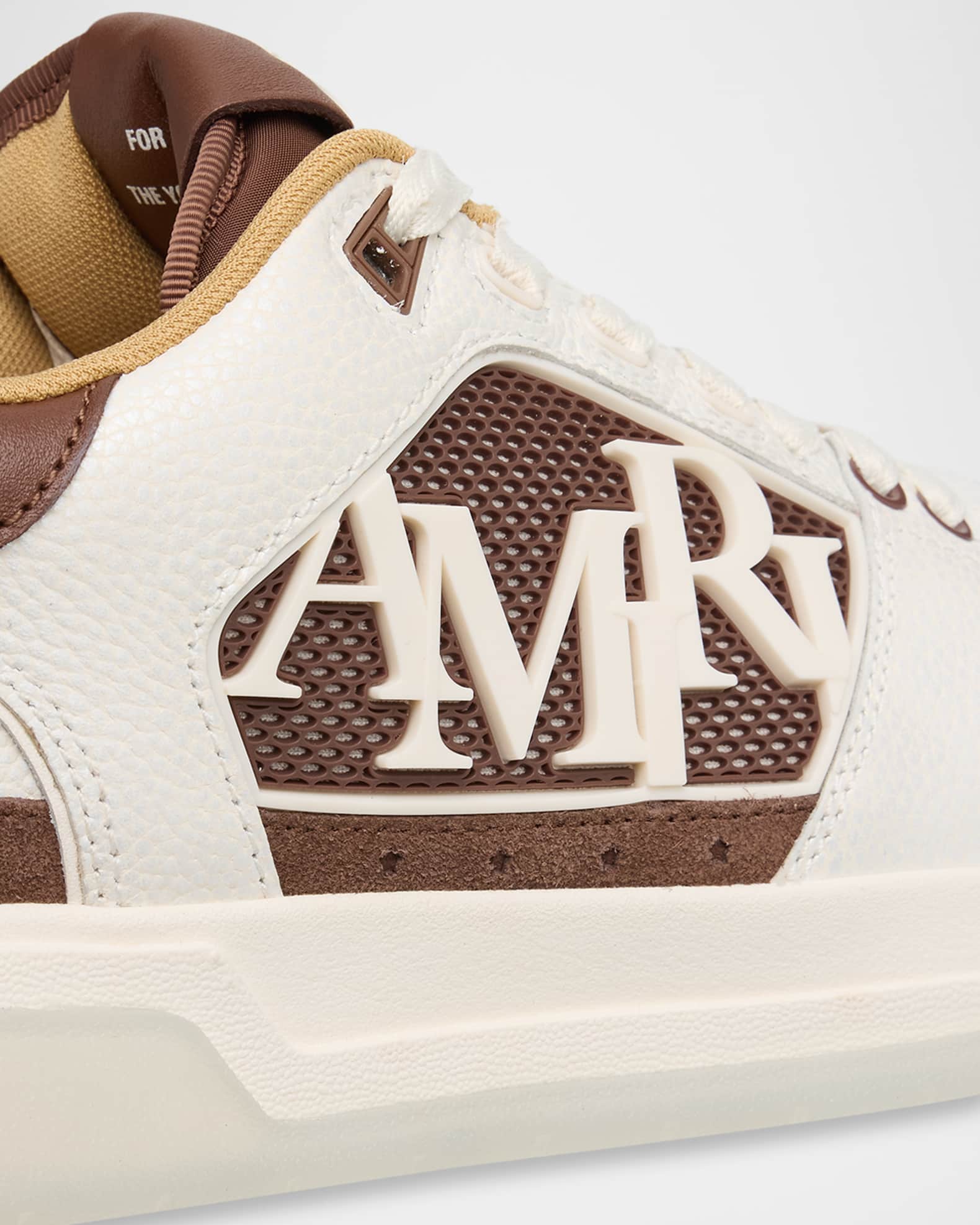 Amiri Men's Pebbled Leather Classic Low-Top Sneakers | Neiman Marcus