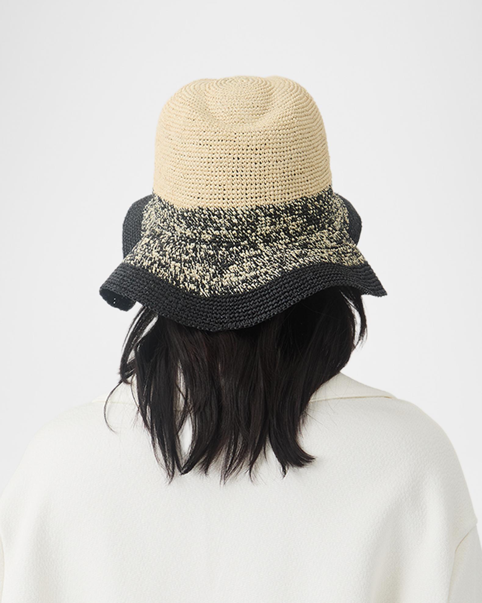 Eugenia Kim Lourdes Two-Tone Ombre Raffia Sun Hat | Neiman  display picture 3