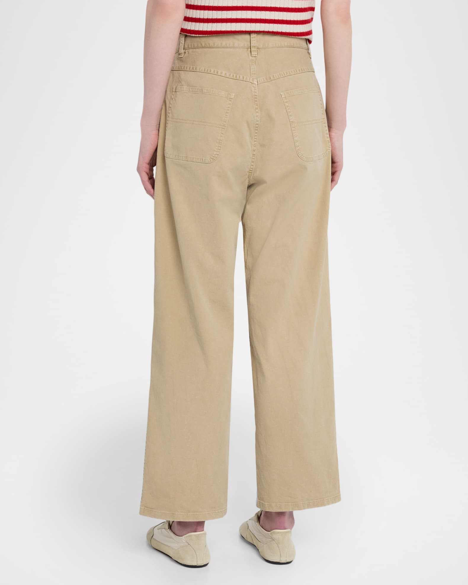 Nili Lotan Whitney Stretch Cotton Pants | Neiman Marcus