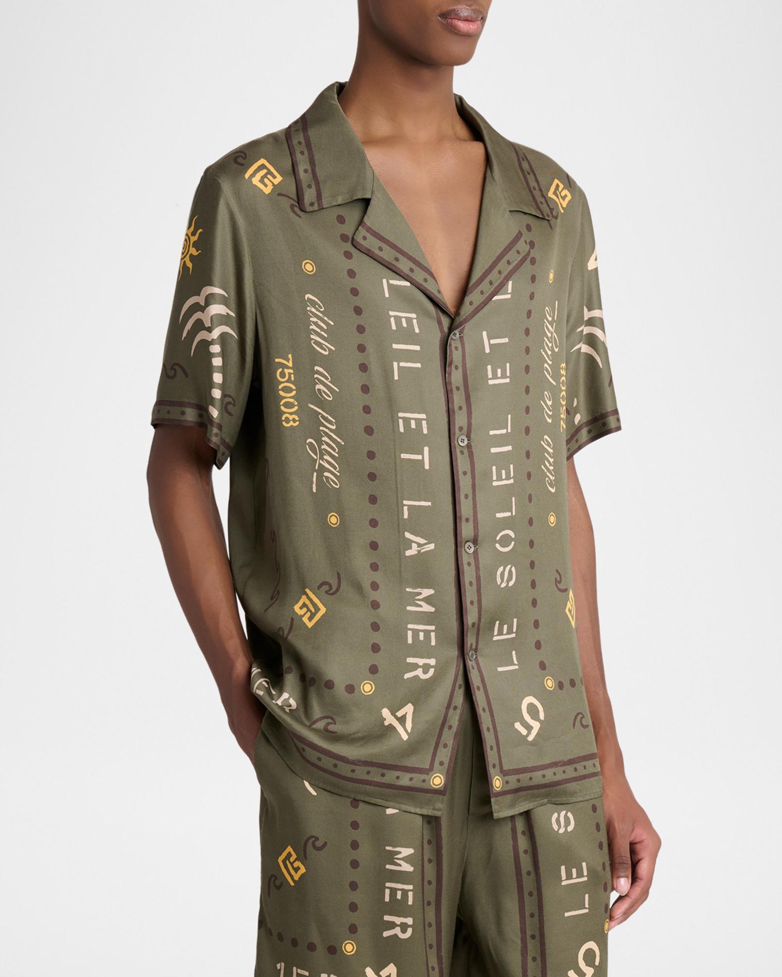 Balmain Men's Balmain Club 45 Short-Sleeve Shirt | Neiman Marcus