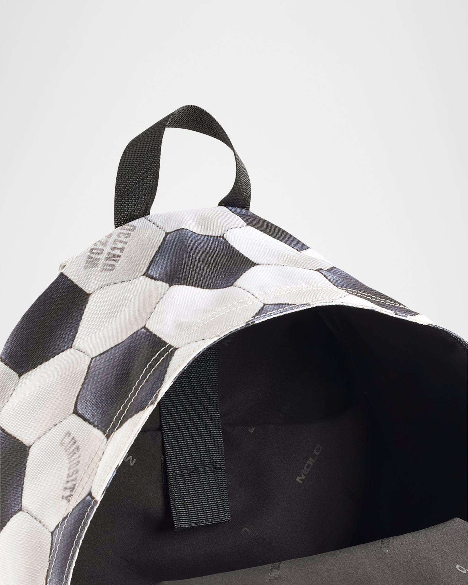 Molo Football-Print Backpack | Neiman Marcus