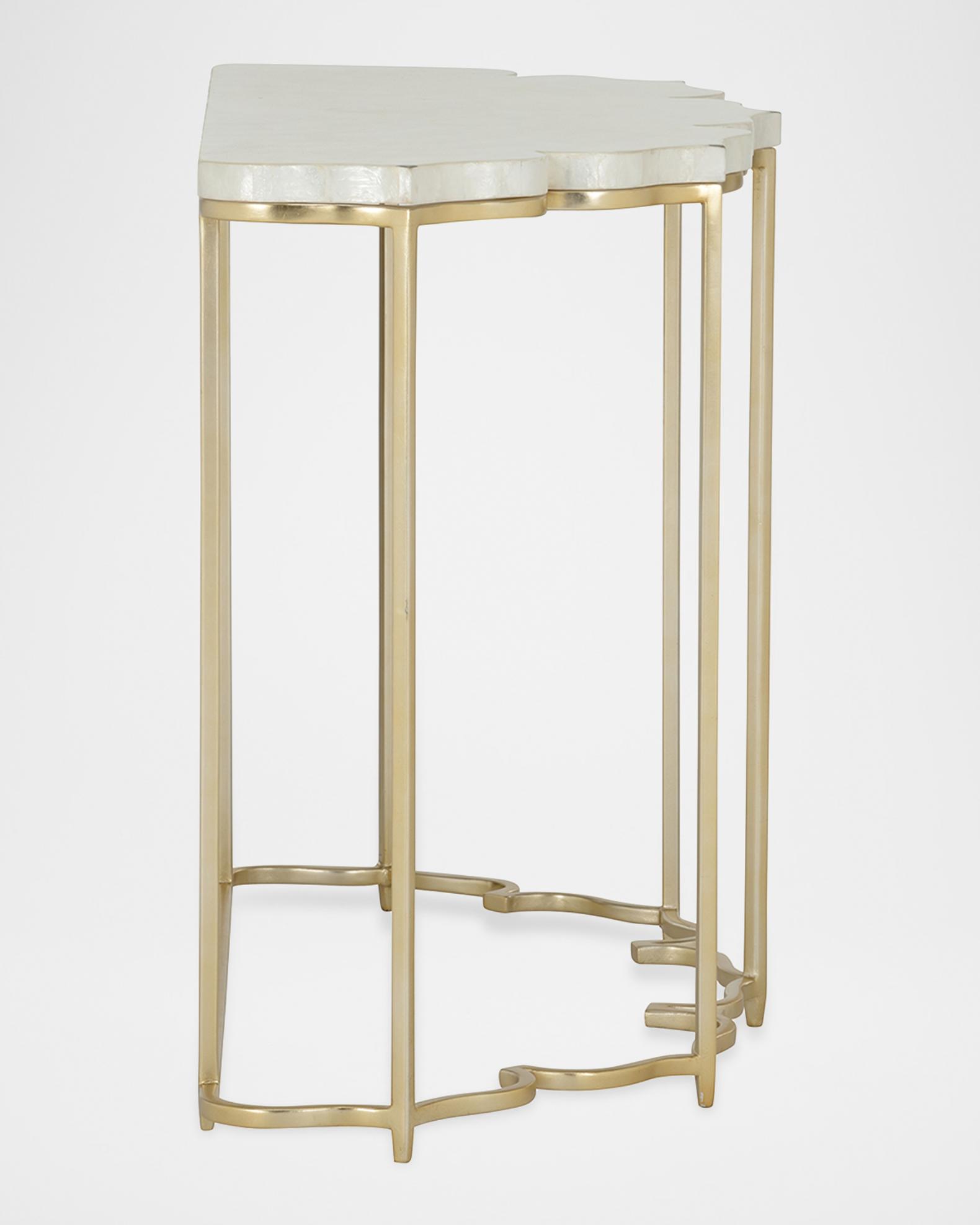 Chelsea House Lotus Flower Capiz Shell Console | Neiman Marcus