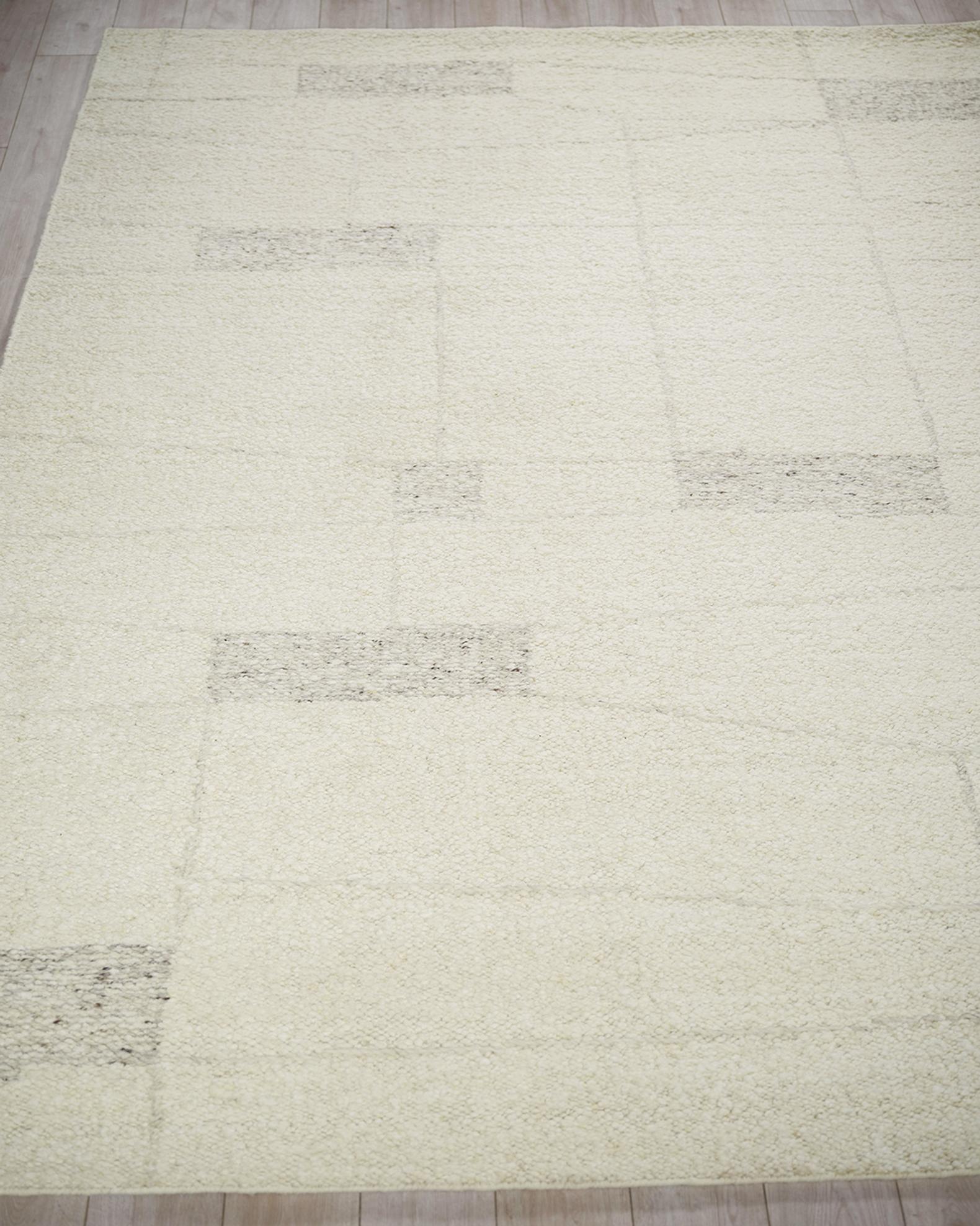 Kokomo Flatweave Ivory & Gray Rug | Neiman Marcus