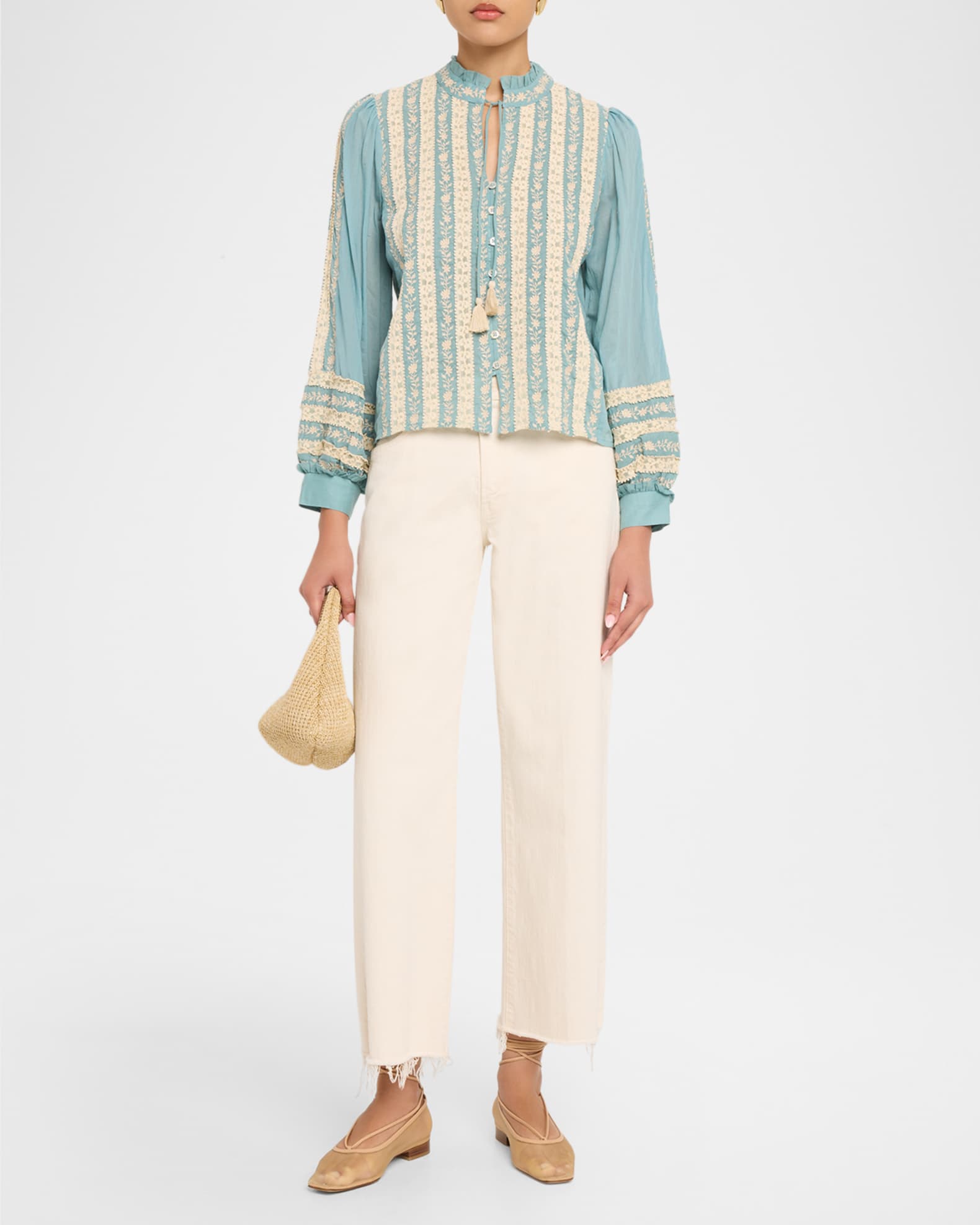 SEA シルクリネンめっきカットニット Nara Cape – Sea, New York